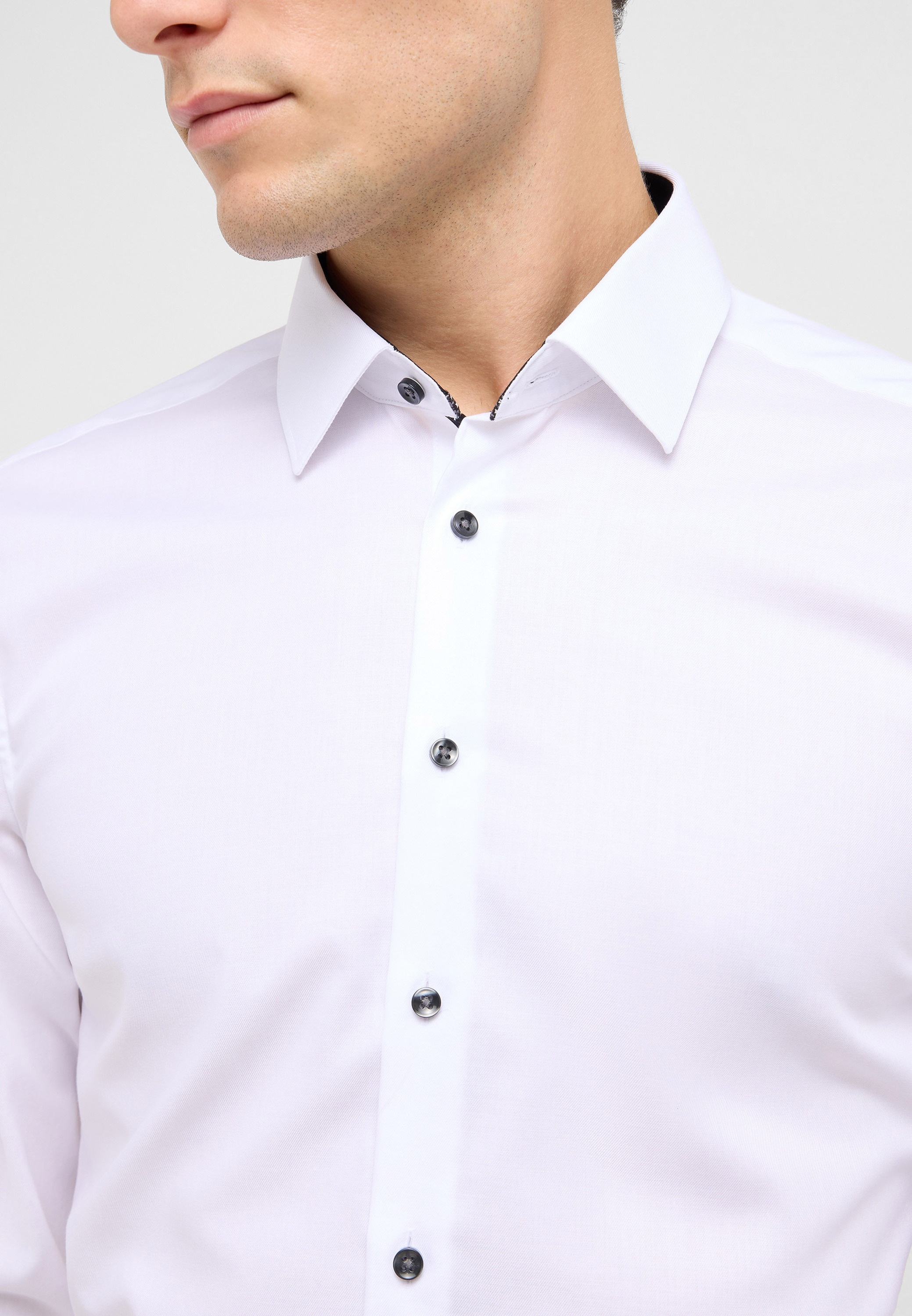 Thumbnail - Eterna Langarmhemd "SLIM FIT" NON IRON (bügelfrei)