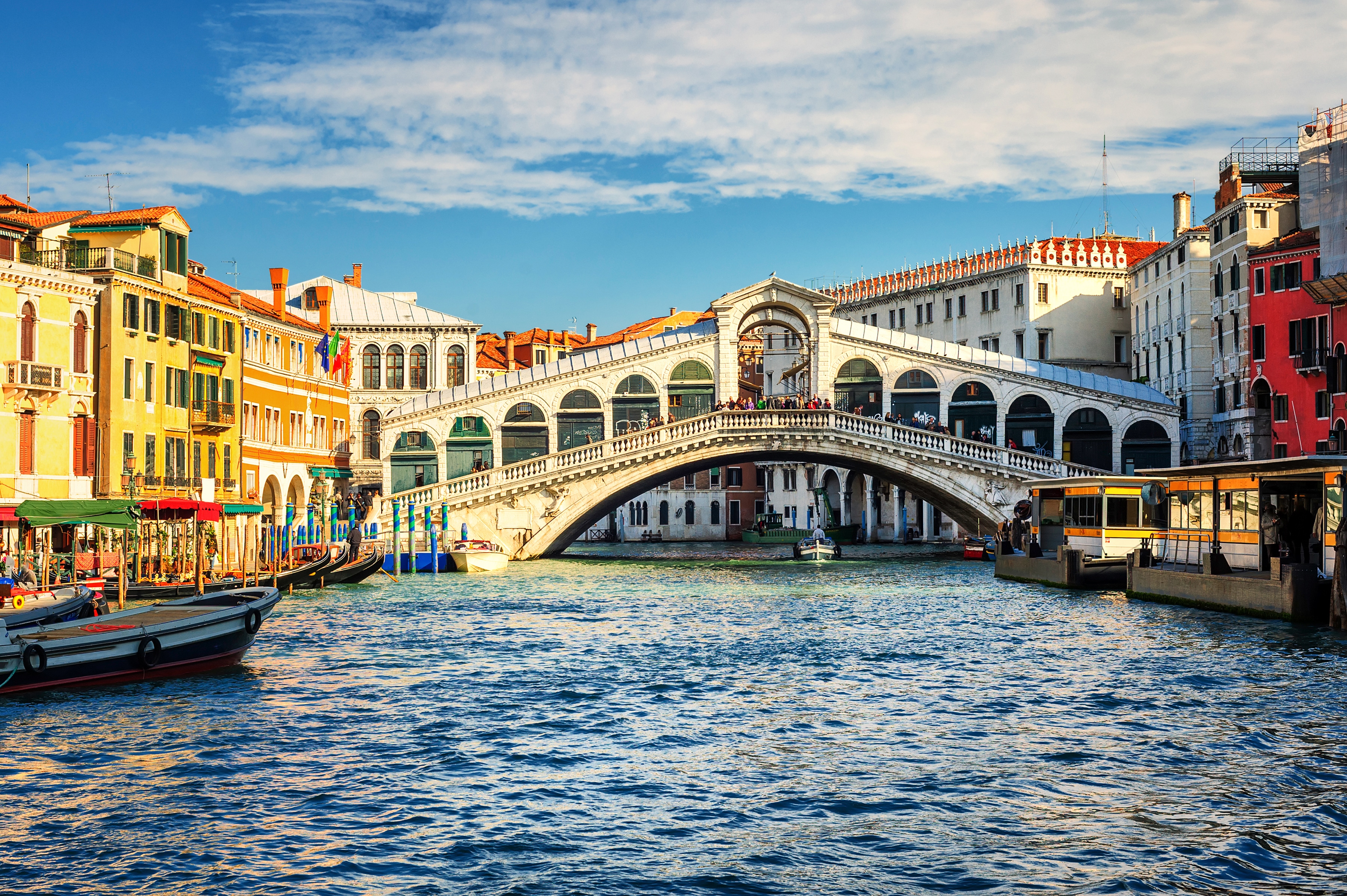 Papermoon Fototapete "Grand Canal and Rialto bridge" glatt