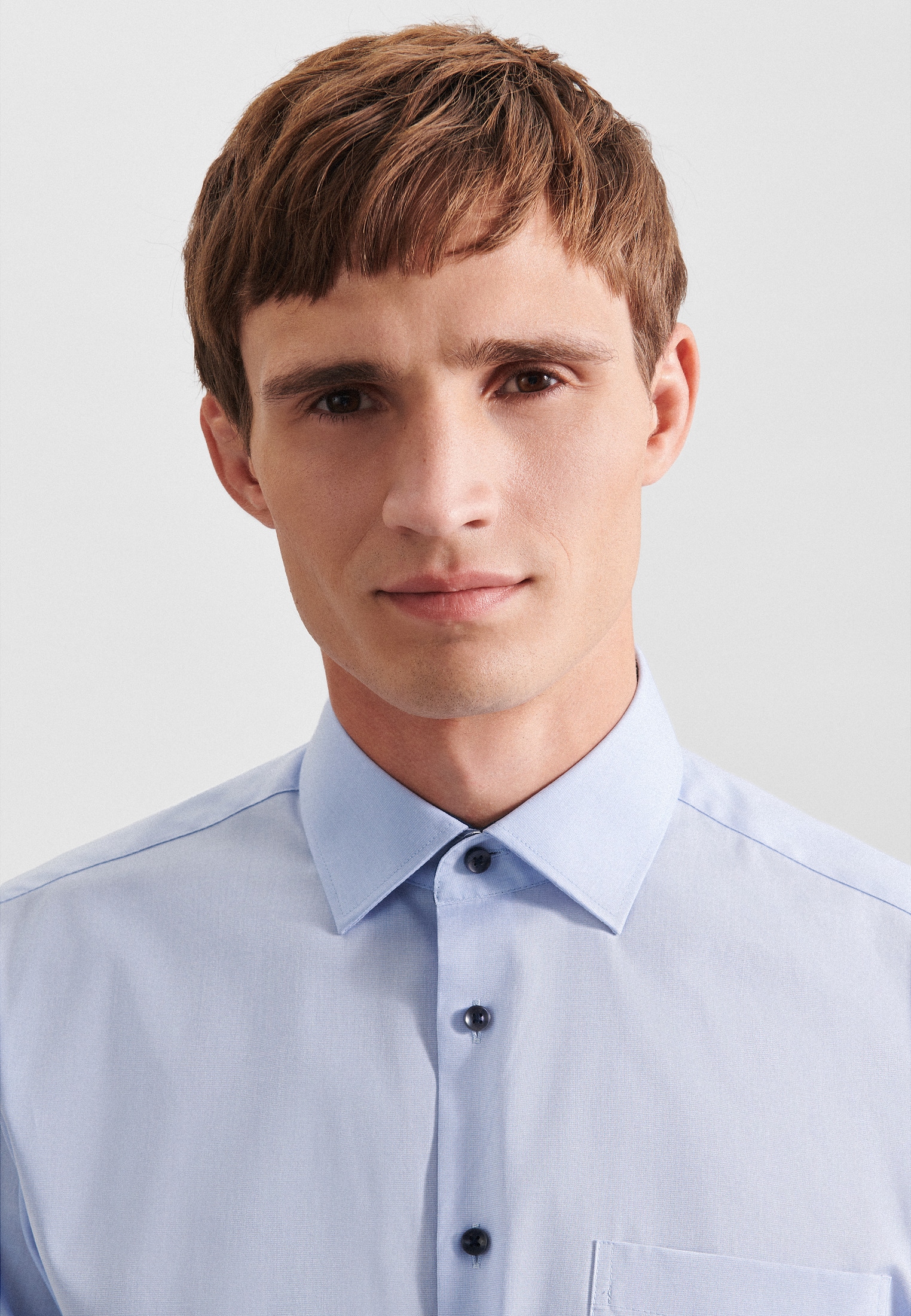 seidensticker Businesshemd "Schwarze Rose" Regular 1/1 Kentkragen Uni günstig online kaufen