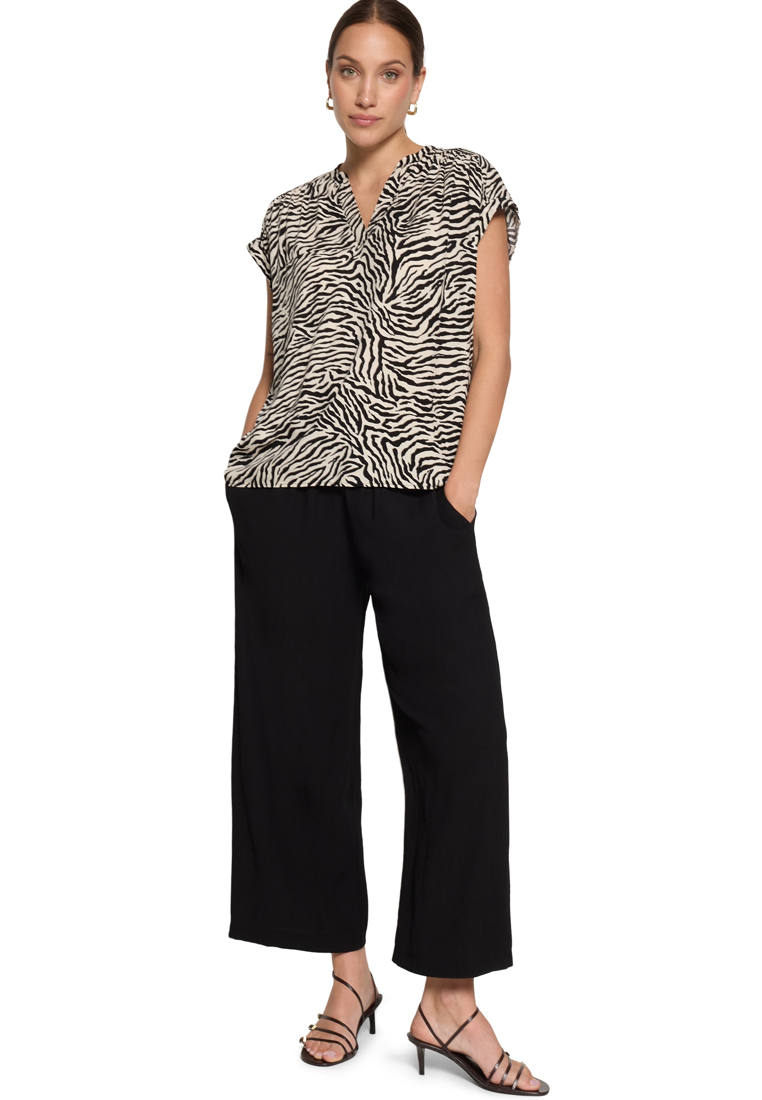 Zero Schlupfbluse »Damen mit Animalprint«