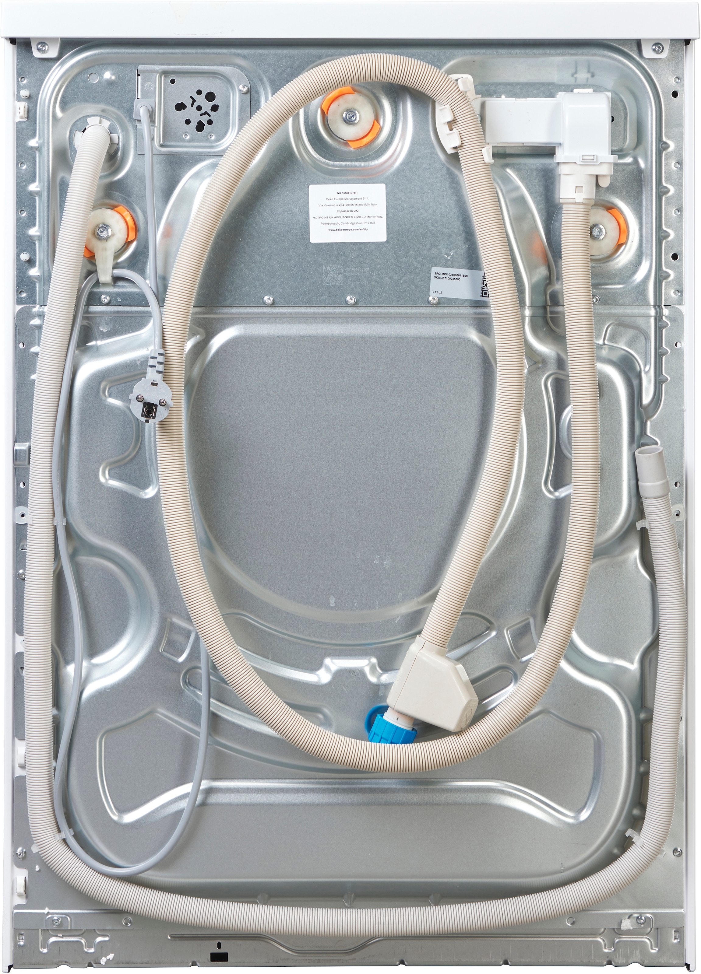 BAUKNECHT Waschmaschine »B WM 8A6 BC S« 8 kg 1400 U/min Adaptive Wash – Intelligente Anpassung 
für perfekte Waschergebnisse