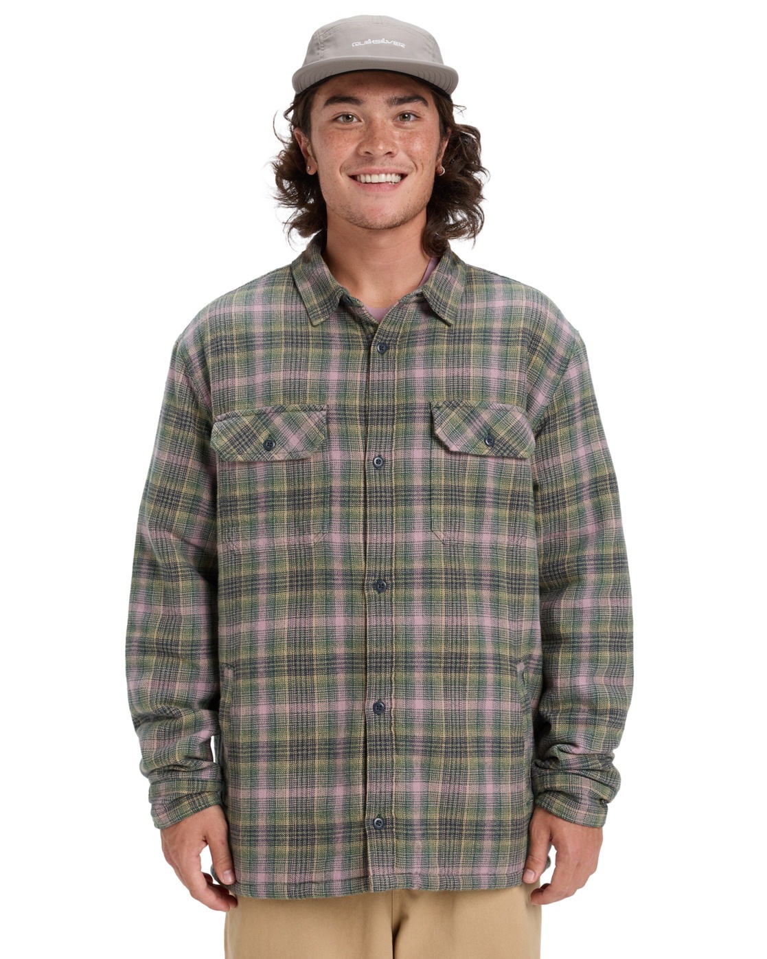 Quiksilver Langarmhemd "Venture Sherpa" günstig online kaufen