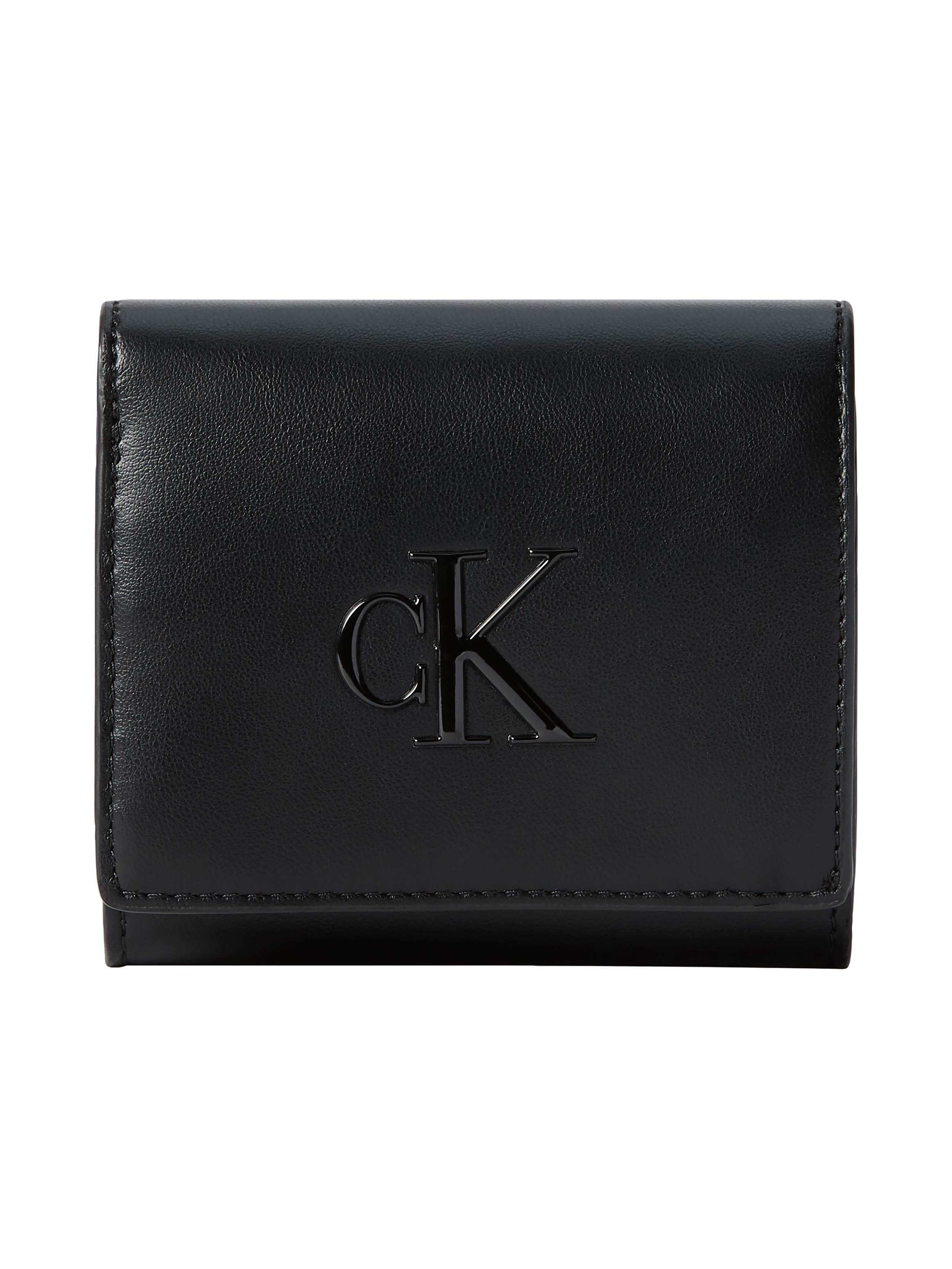 Calvin Klein Geldbörse "BOLD CK MEDIUM BIFOLD" Geldbeutel, Portemonnaie, Money Pocket mit CK-Logo
