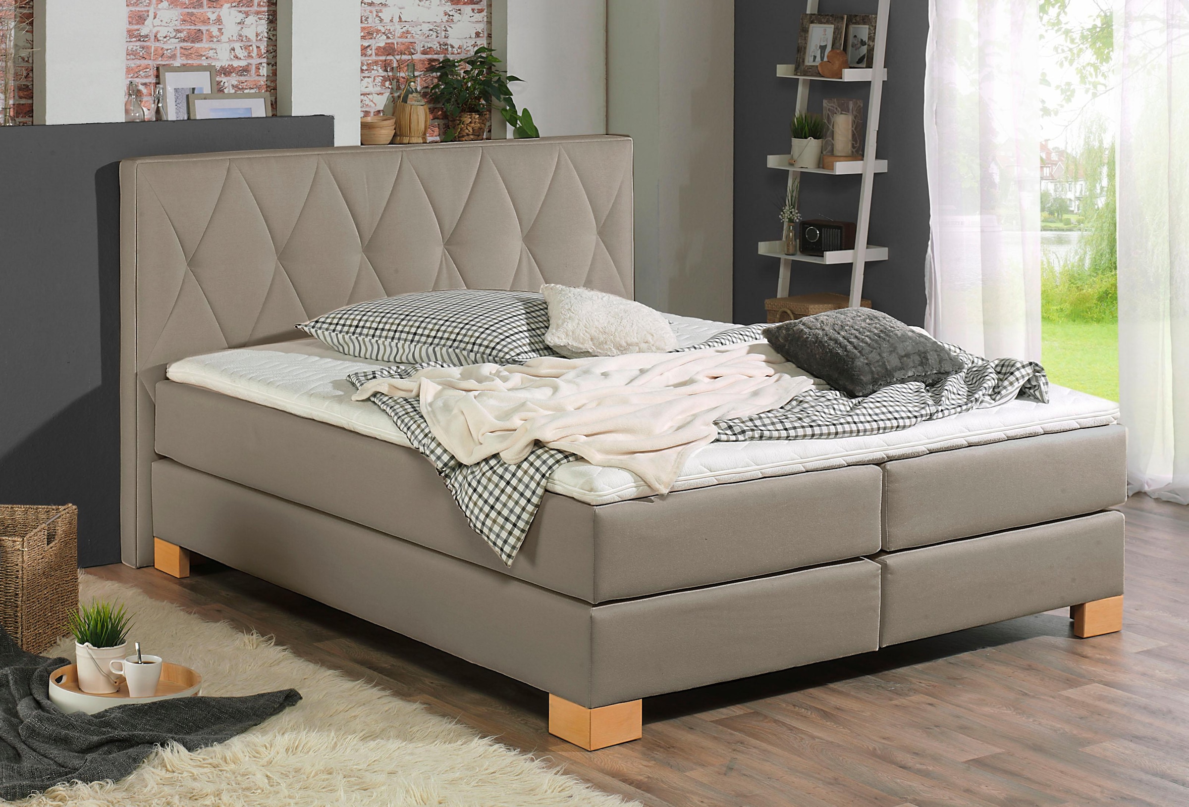 Home affaire "Merino" incl. Kaltschaumtopper, 5, Breiten, 2 Härtegrade, 3 Ausführungen