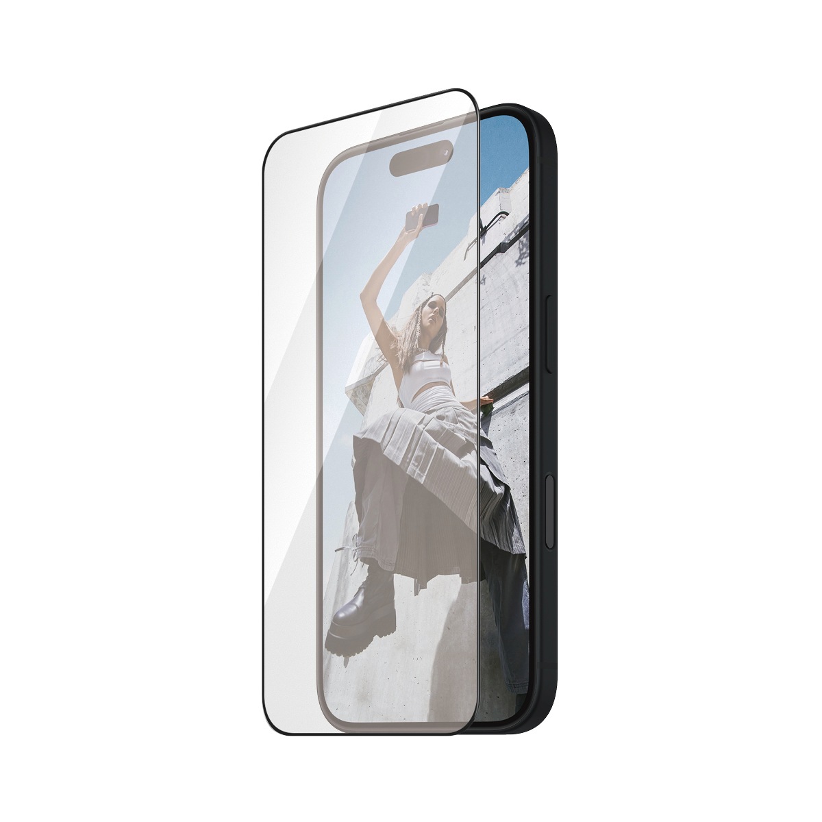 SAFE by PanzerGlass Displayschutzglas »Ultra-Wide Fit Screen Protection«, für Apple iPhone 16-Apple iPhone 15, Displayschutzfolie, Schutzfolie, Bildschirmschutz, kratz- & stoßfest