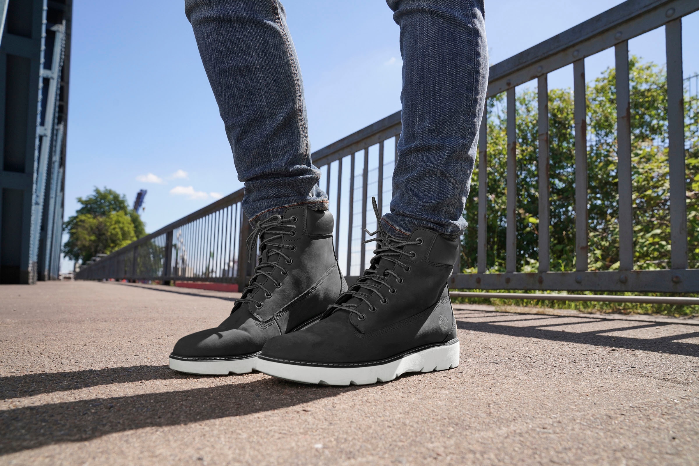Timberland Schnürboots »Keeley Field 6 inch«, Winterstiefel, Schnürstiefel, Winterschuhe