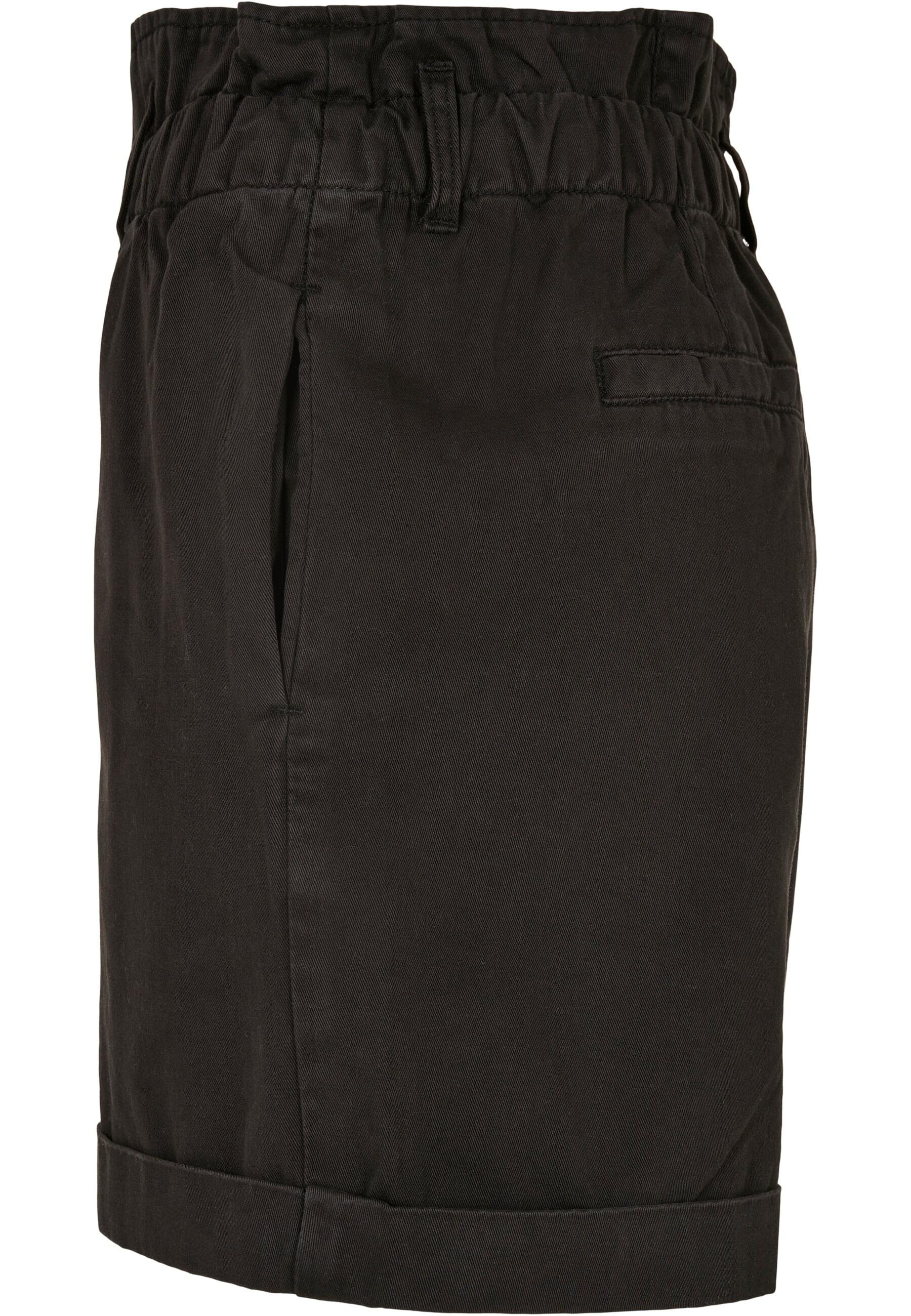 URBAN CLASSICS Stoffhose »Urban Classics Damen Ladies Paperbag Shorts«, (1 tlg.)