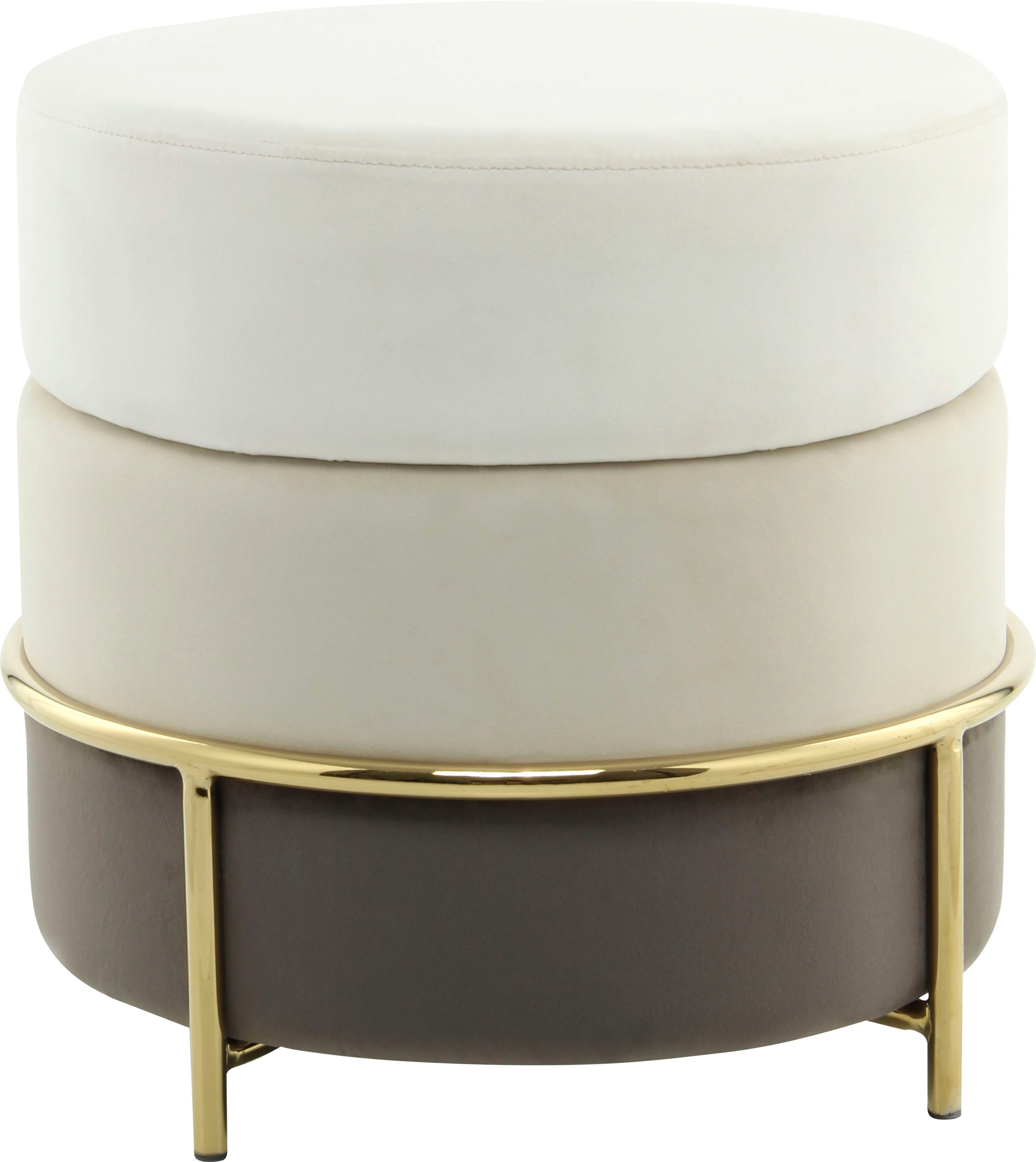 Kayoom Sitzhocker "Hocker Matilda 125, Komfortable runde Form, Gemütlicher günstig online kaufen