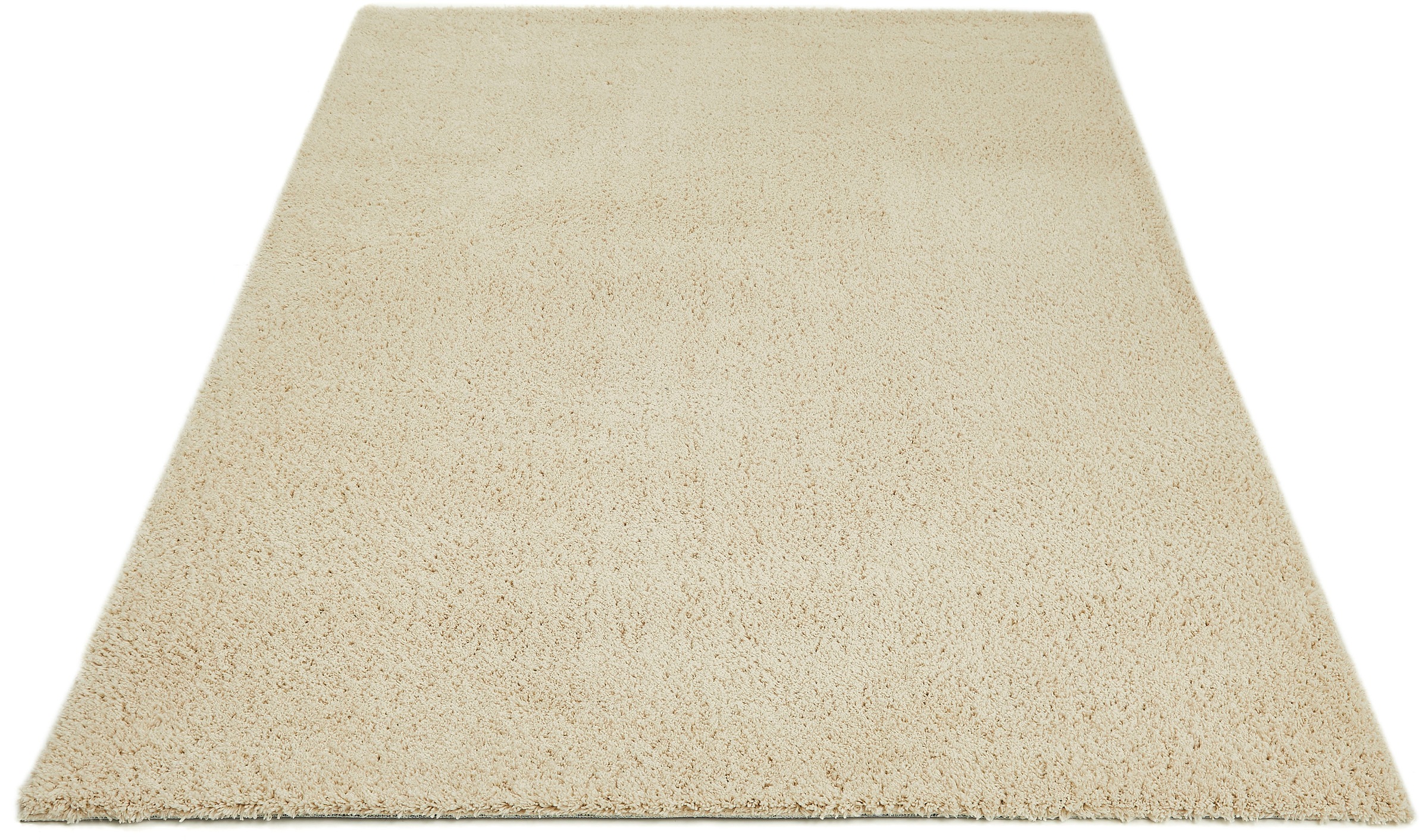 Teppich OTTO HOME "Santos", beige (creme), B:160cm H:27mm L:230cm, Polyester, Teppiche, Teppich, Uni-Farben, sehr weicher Flor, fußwarm 3