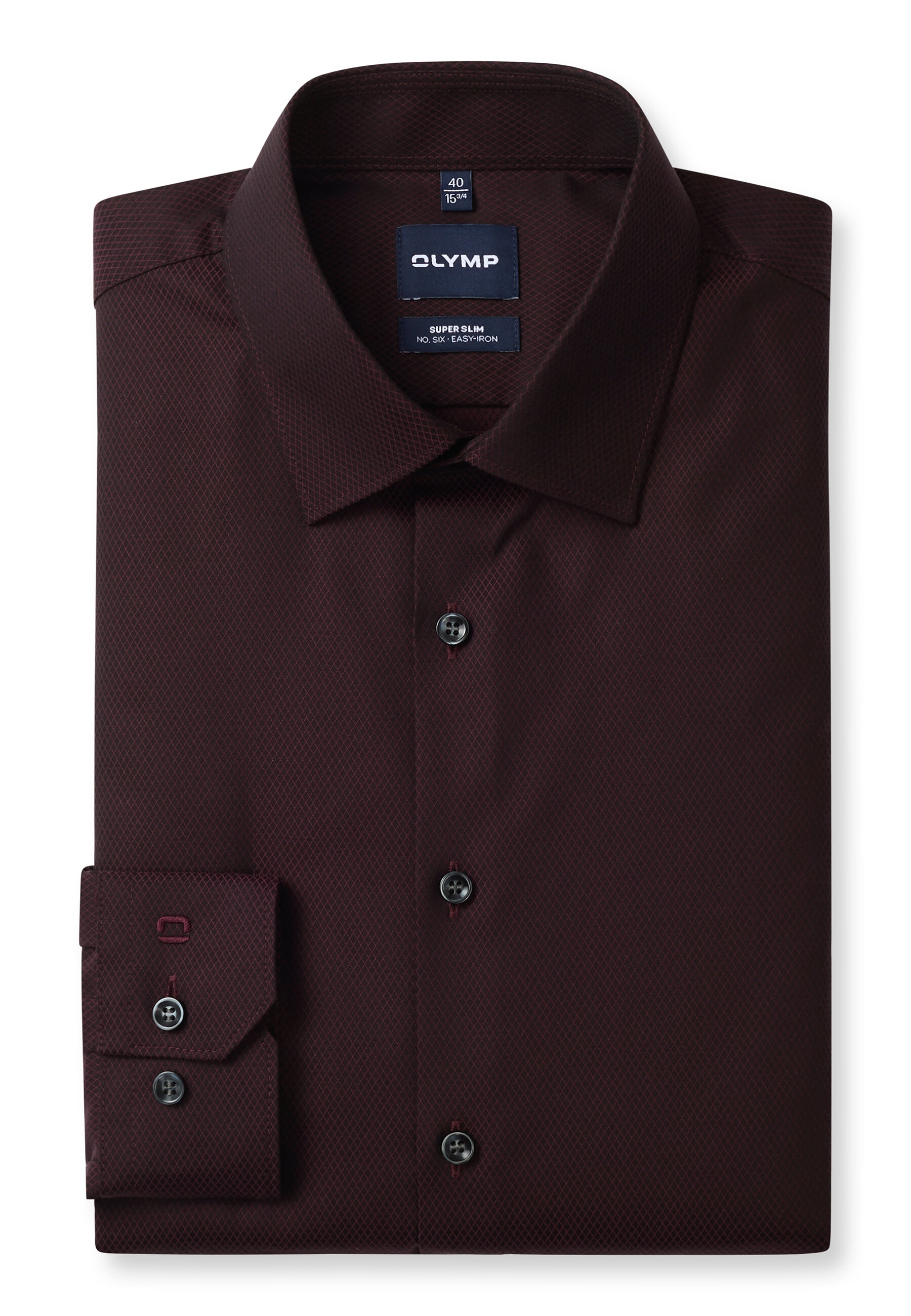 OLYMP Businesshemd »OLYMP No. Six, Super Slim, Kent mit extra langem Arm«