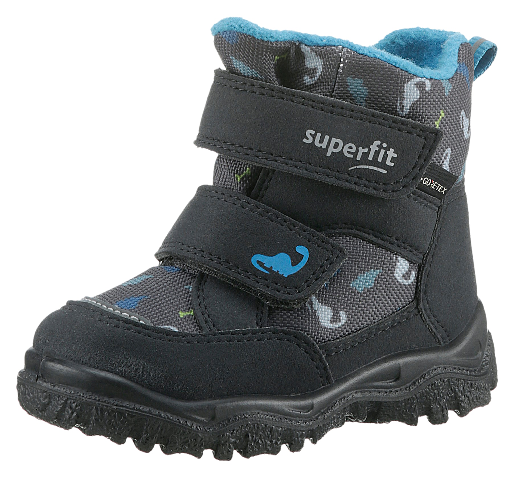 Superfit Klettboot "HUSKY1 WMS: mittel", Snowboots, Winterstiefel mit wasserabweisender GORE TEX-Membran