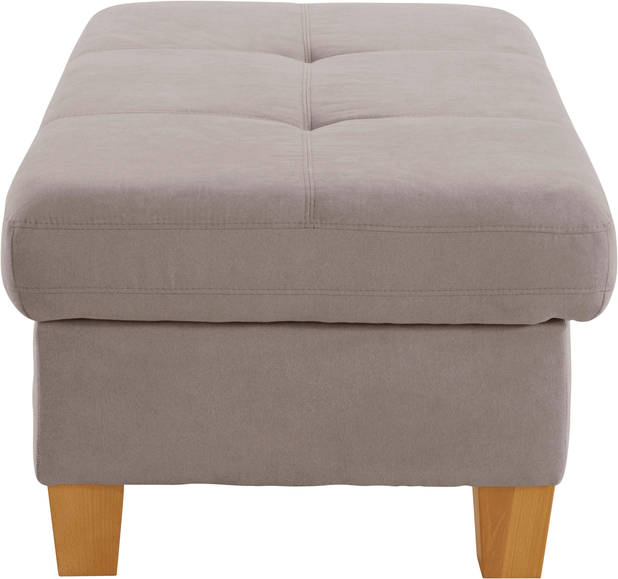 exxpo - sofa fashion Hocker »Enya Bankhocker mit Staufach unter der Sitzfläche«, schöne Detailverarbeitung