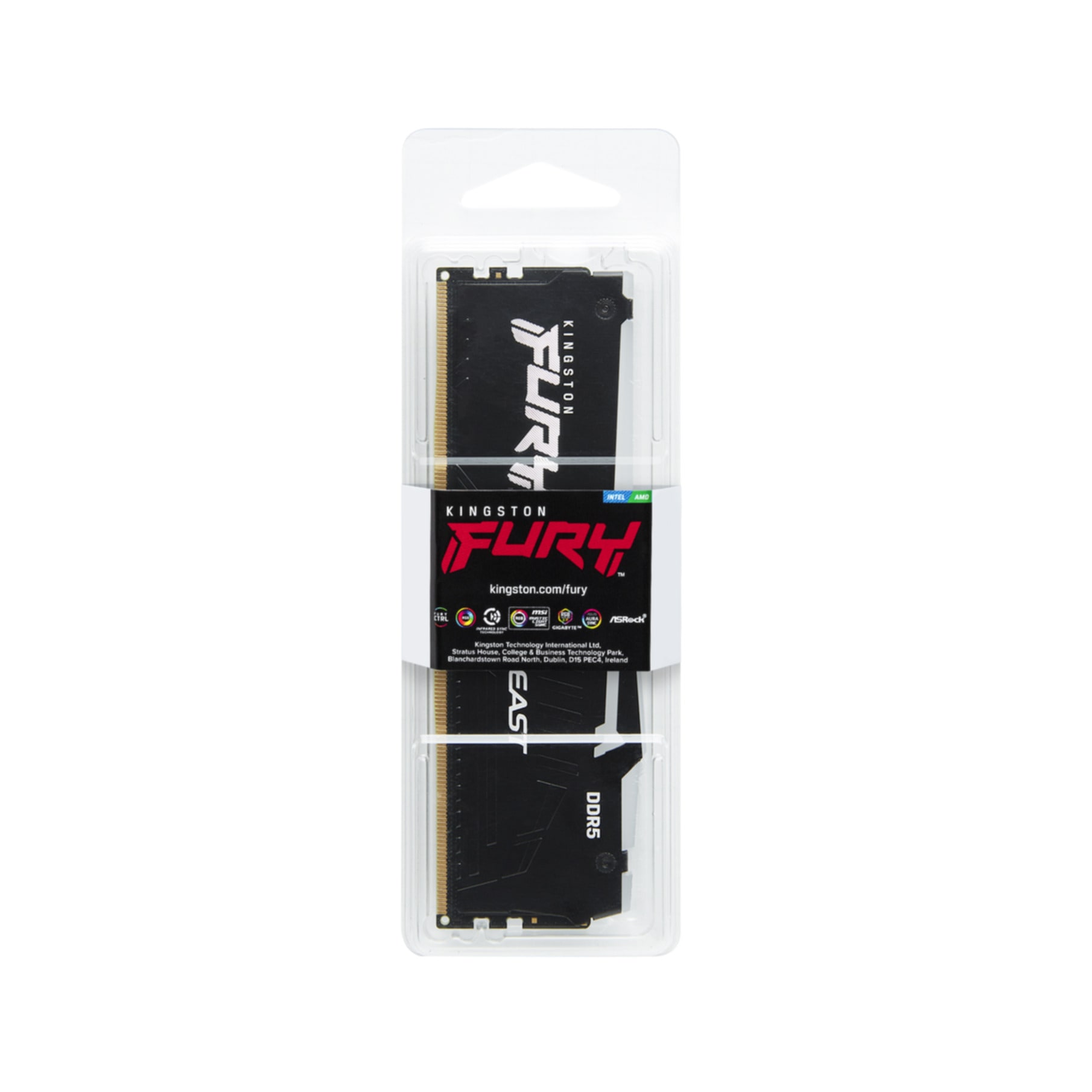 Kingston Arbeitsspeicher »32 GB 5200 MT/s DDR5 CL40 DIMM FURY Beast RGB«
