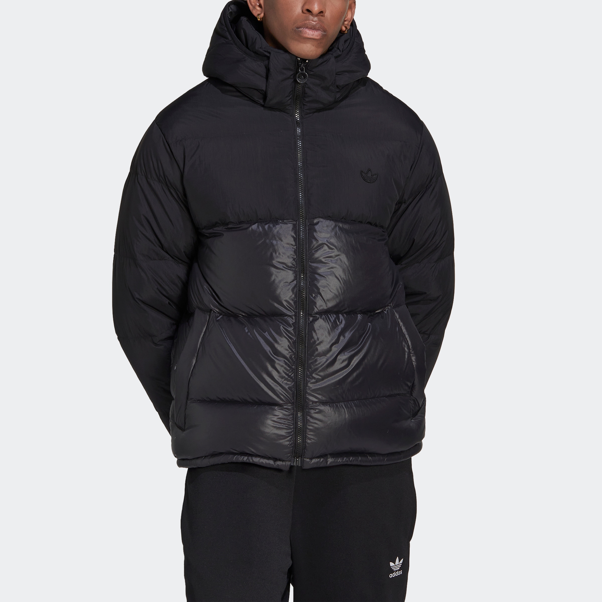 adidas Originals Outdoorjacke »DOWN REGEN HOODED PUFFER DAUNENJACKE«, mit Kapuze