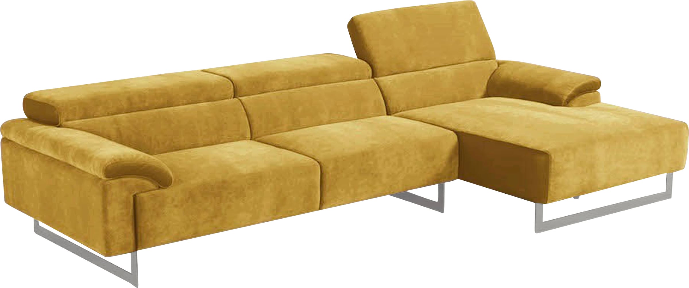 Egoitaliano Ecksofa "Malika, edel und bequem, Designsofa mit hochwertigen B günstig online kaufen