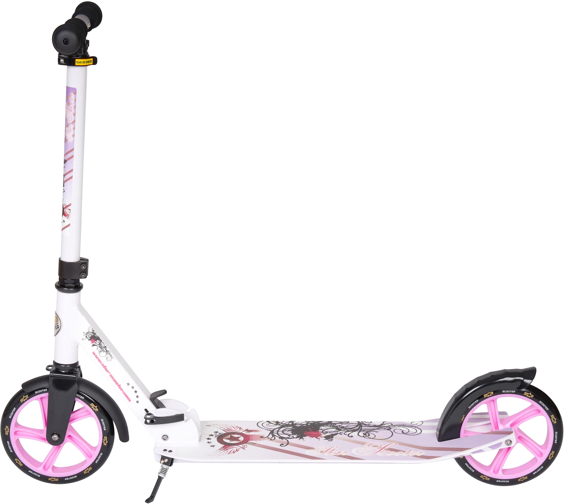 Star-Scooter Cityroller, mit abgesenktem XXL Trittbrett