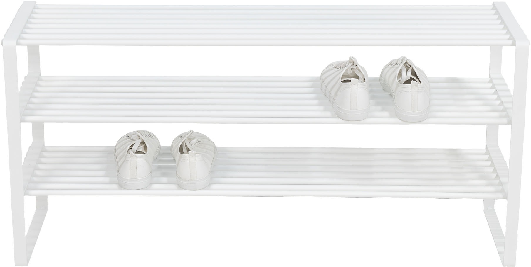 Spinder Design Schuhregal "REX SR 2" 1 Stk. tlg. Regal aus Stahl, wahlweise Breite 70 cm oder 100 cm