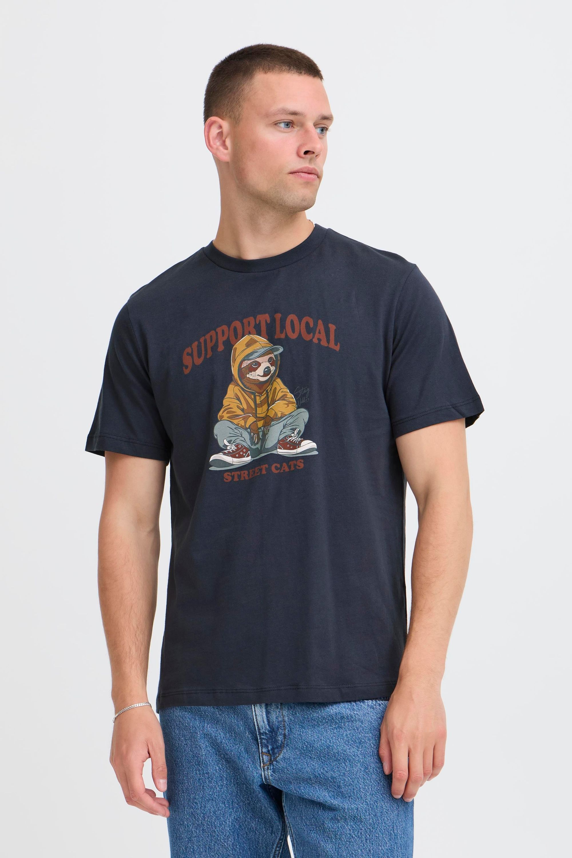 Thumbnail - Blend Rundhalsshirt "Rundhalsshirt BHIRVING"