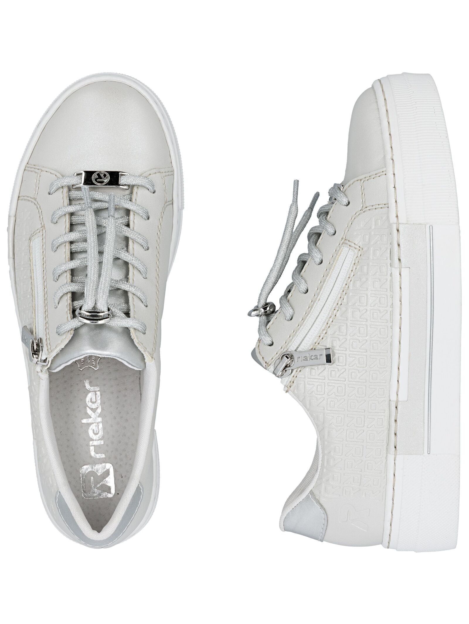 Rieker Plateausneaker »Rieker Sneaker Lederimitat«