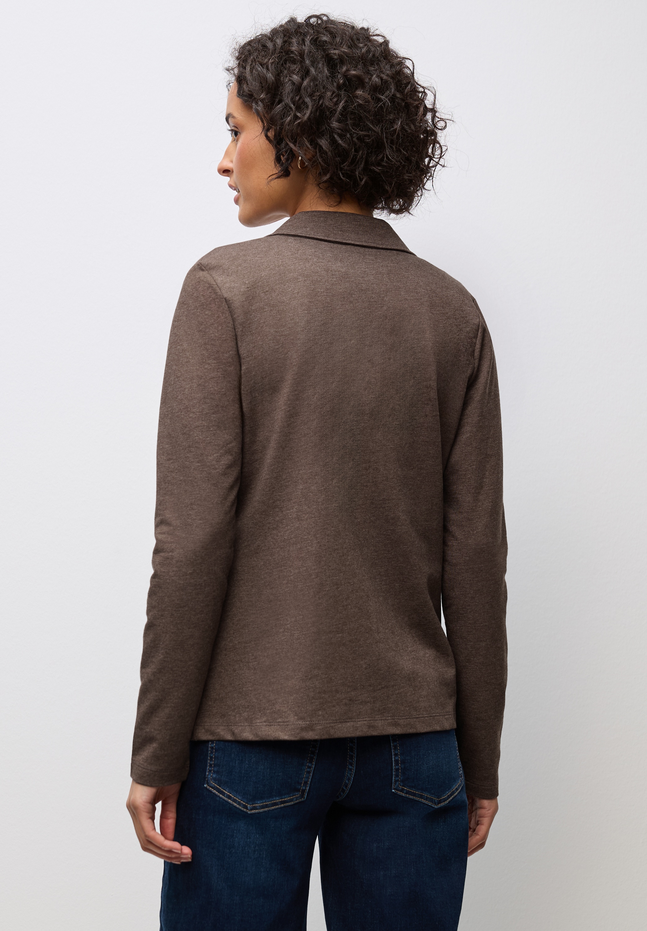STREET ONE Kurzblazer, aus Baumwolle mit Stretchanteil