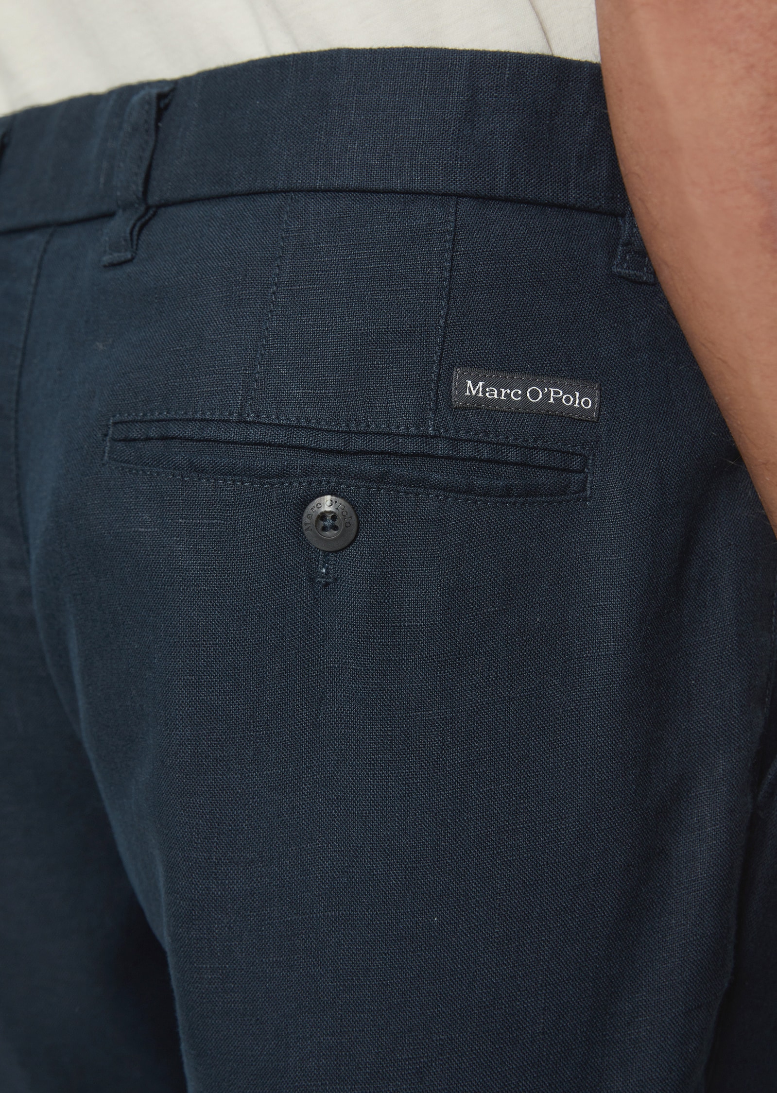 Marc O'Polo Chinohose »mit elastischem Bund«