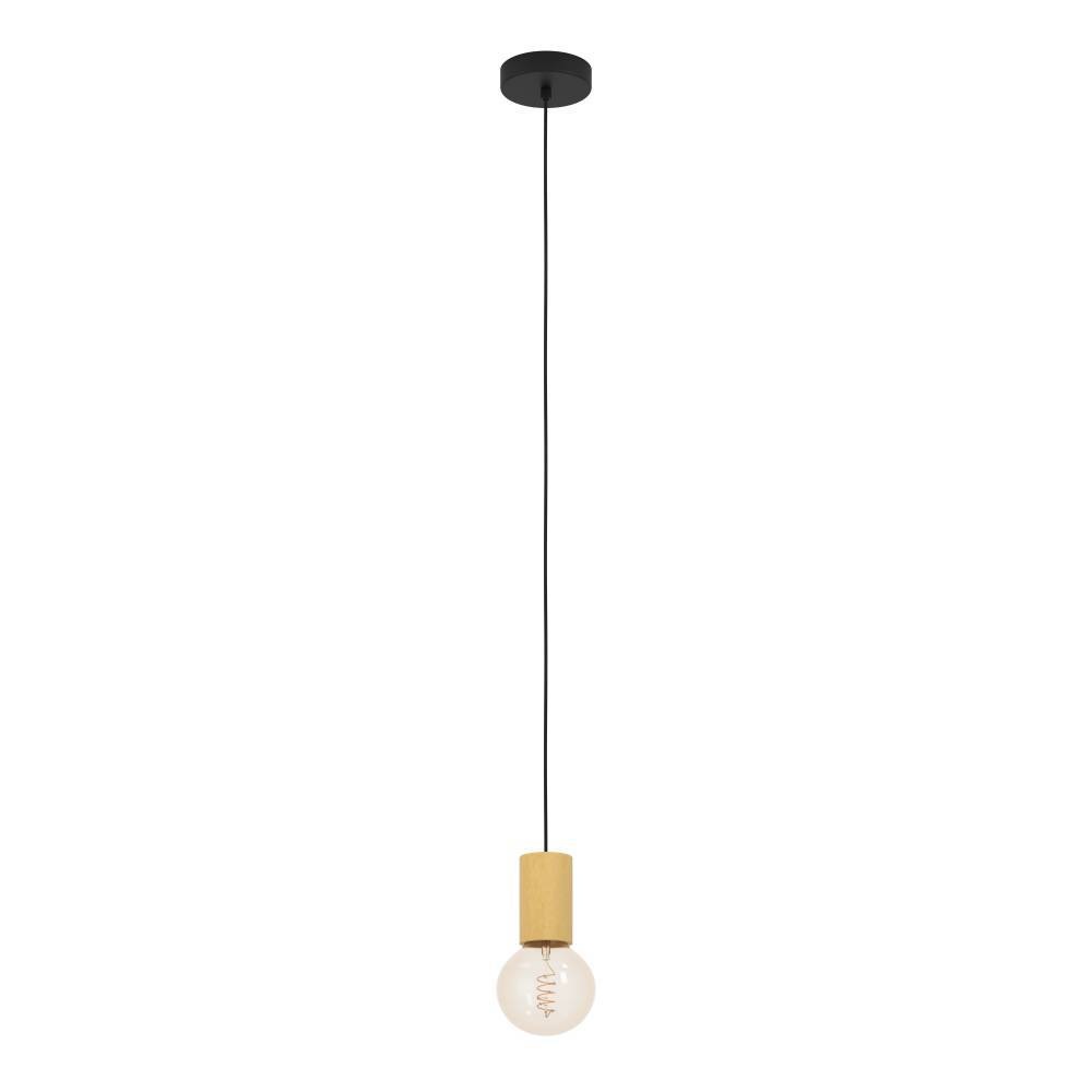 EGLO Hängeleuchte »POZUETA 1«, 1 flammig, Leuchtmittel E27 | ohne Leuchtmittel, Pendelleuchte, E27 Fassung mit Kabel, Metall, Ø 6,5 cm