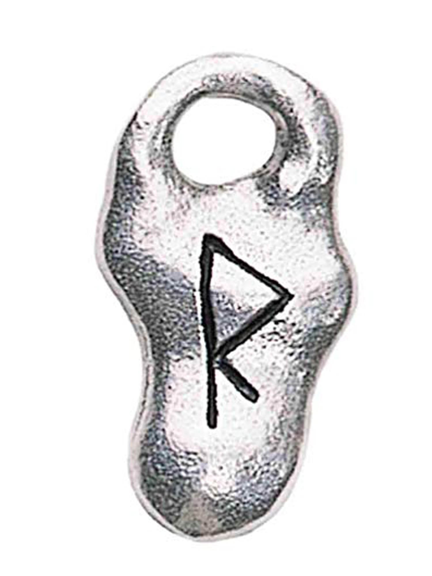 Amulett »Anhänger Rune Charms«, Rad / Raidho - Schutz bei Reisen