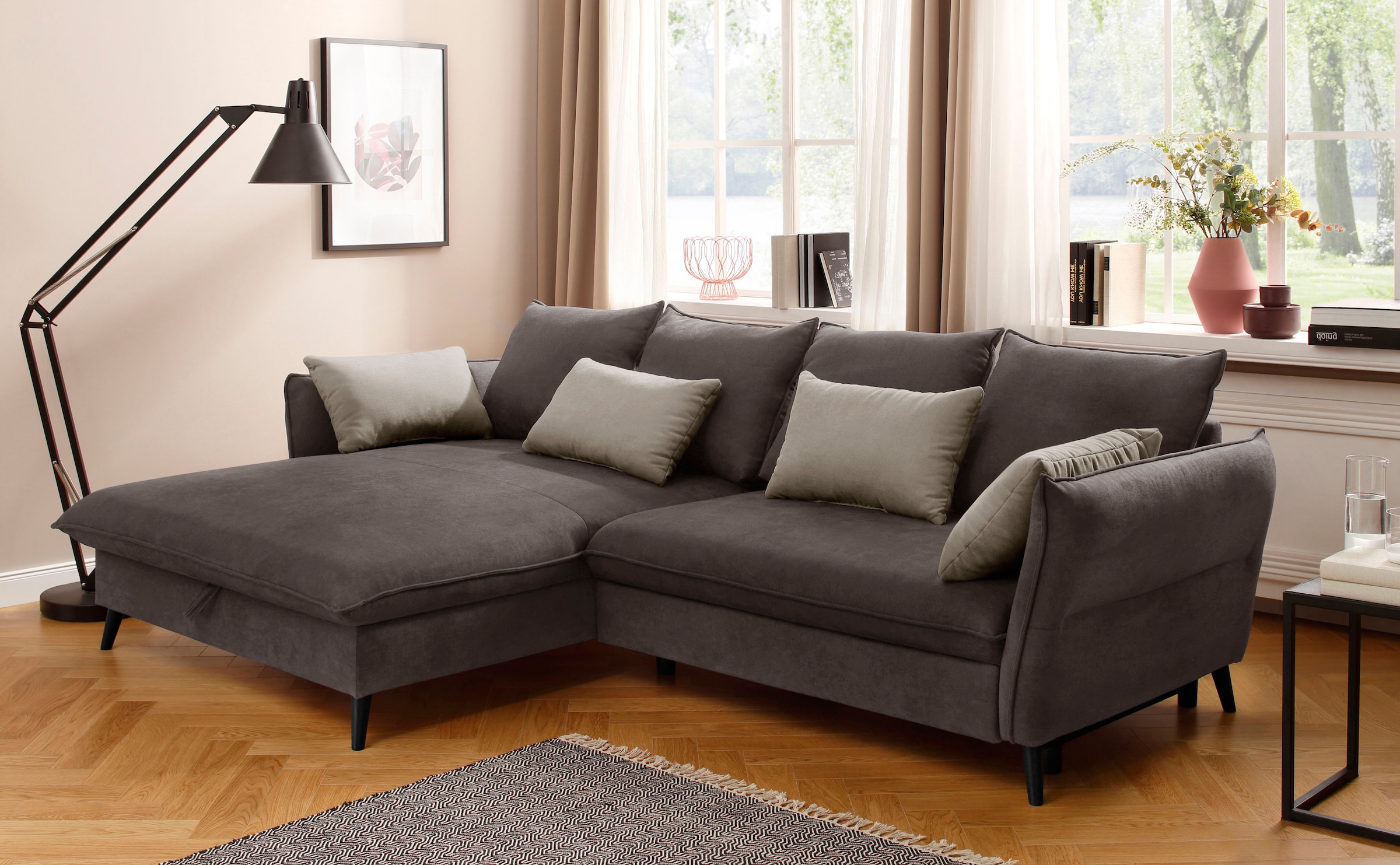 Home affaire Ecksofa »Tirano L-Form« patogi su mieg...