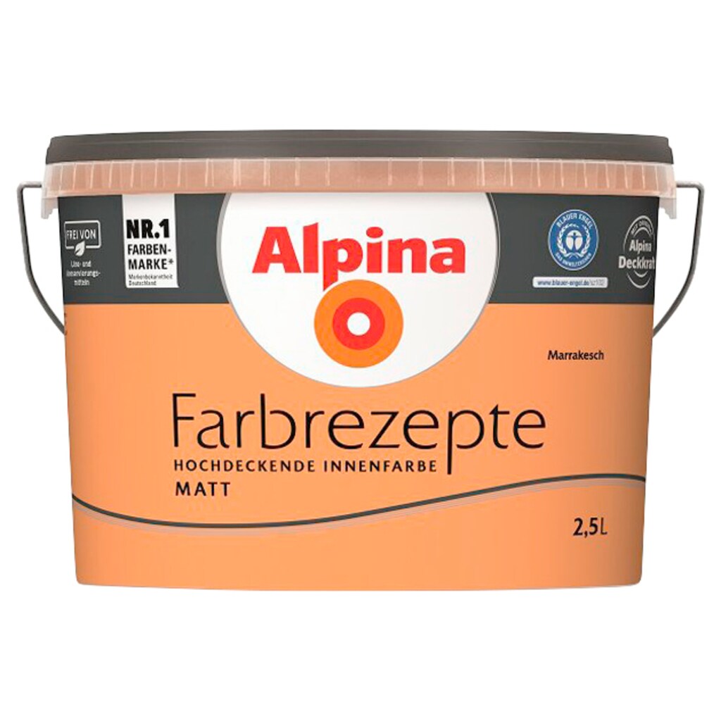 Alpina Wand- und Deckenfarbe »Farbrezepte Marrakesch«