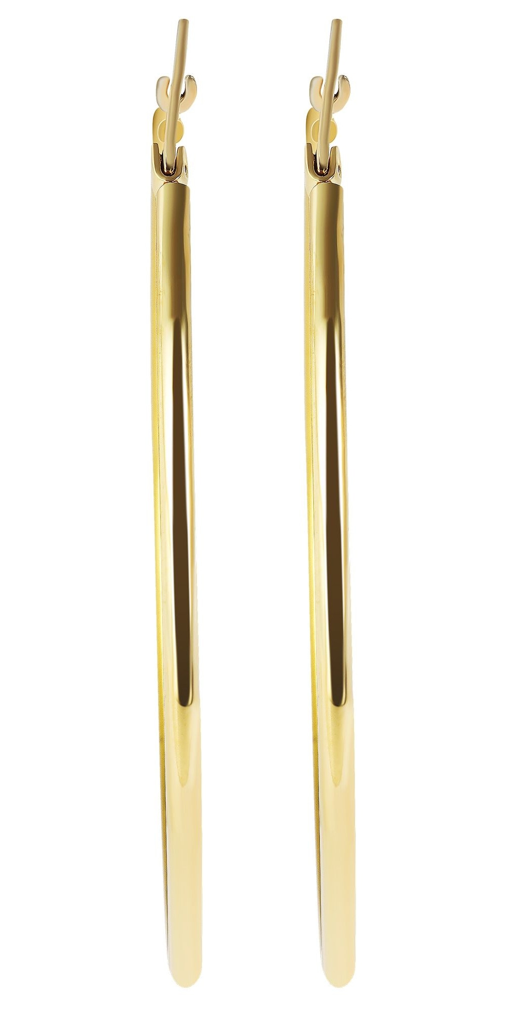 Adelia´s Paar Creolen "Ohrringe – Creole aus Edelstahl" Ideal als Geschenk – dezent und elegant