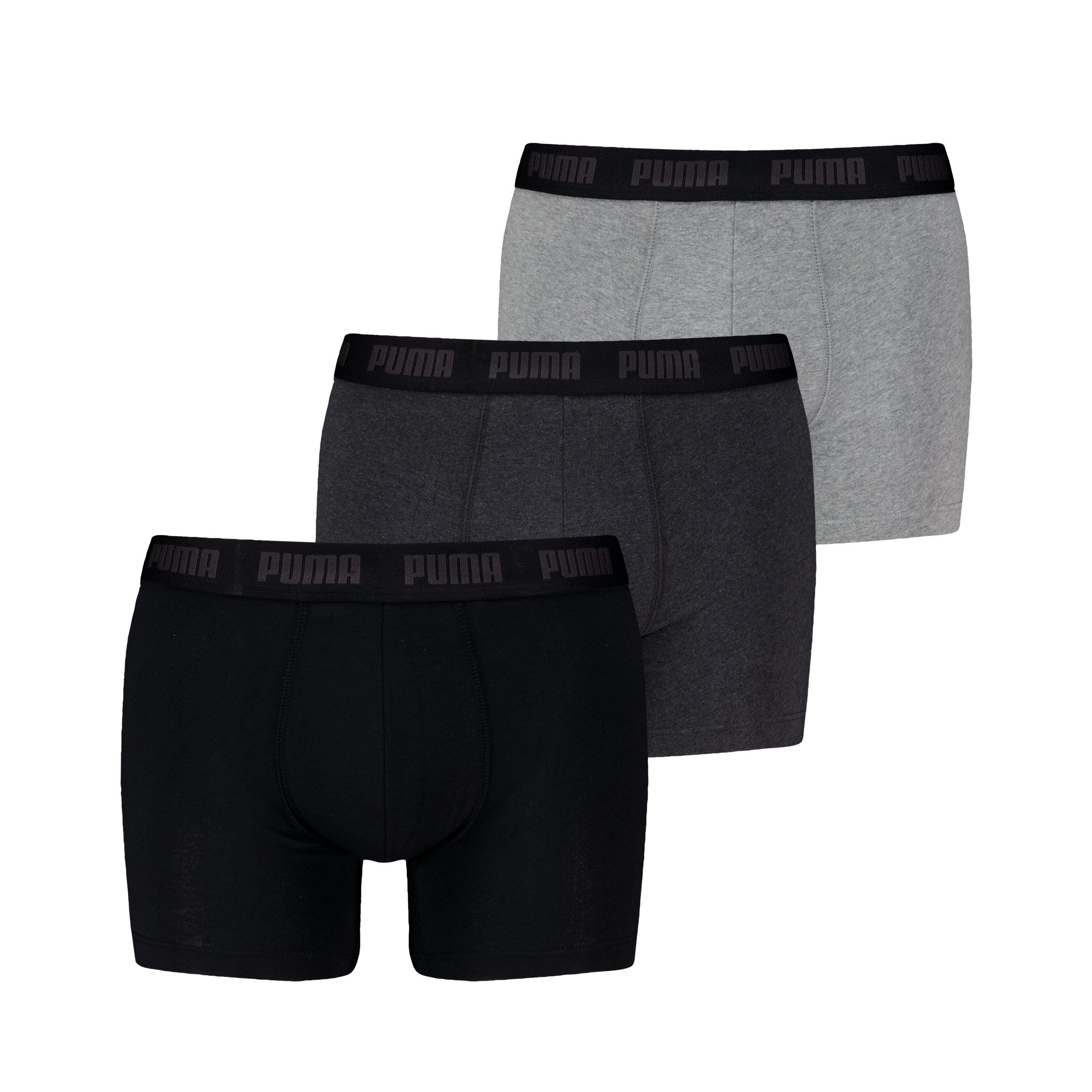PUMA Boxershorts "PUMA MEN EVERYDAY BOXERS 3P" 3er Pack, mit Komfortbund günstig online kaufen