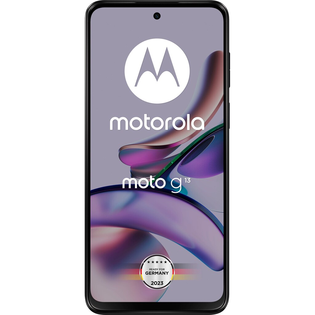 Motorola Smartphone »g13«, matte charcoal, 16,56 cm/6,52 Zoll, 128 GB Speicherplatz, 50 MP Kamera