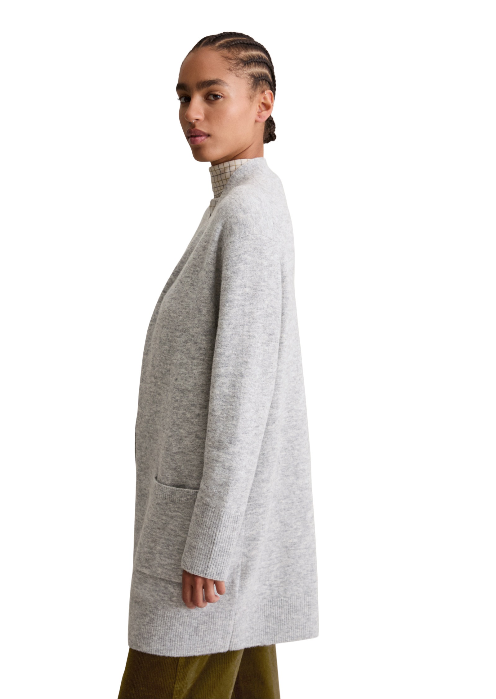 Marc O'Polo DENIM Cardigan »aus weichem Schurwolle-Mix«