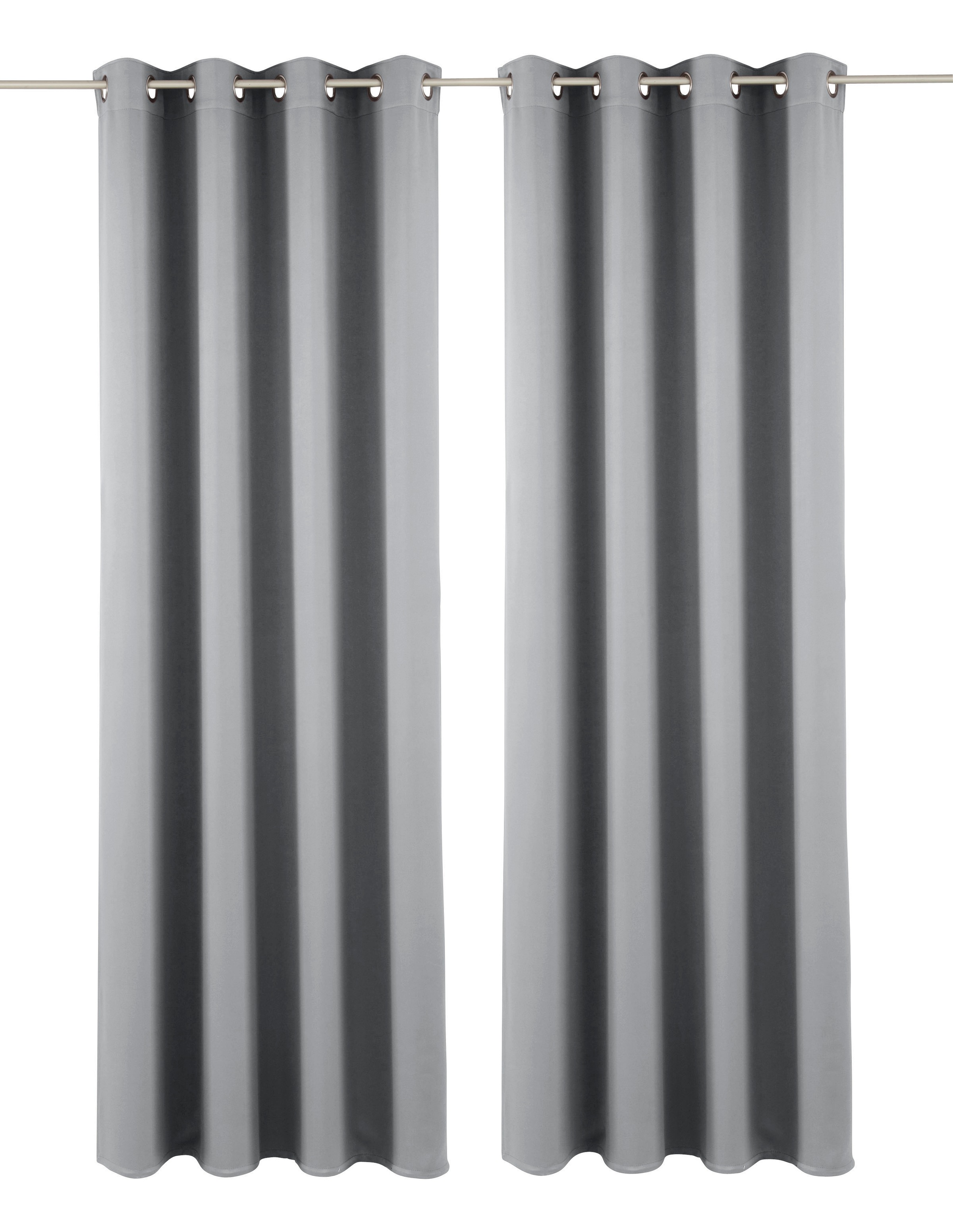 my home Verdunkelungsvorhang "Solana" Ösen 2 Stk. tlg. 2-er Set, Breite 140 günstig online kaufen