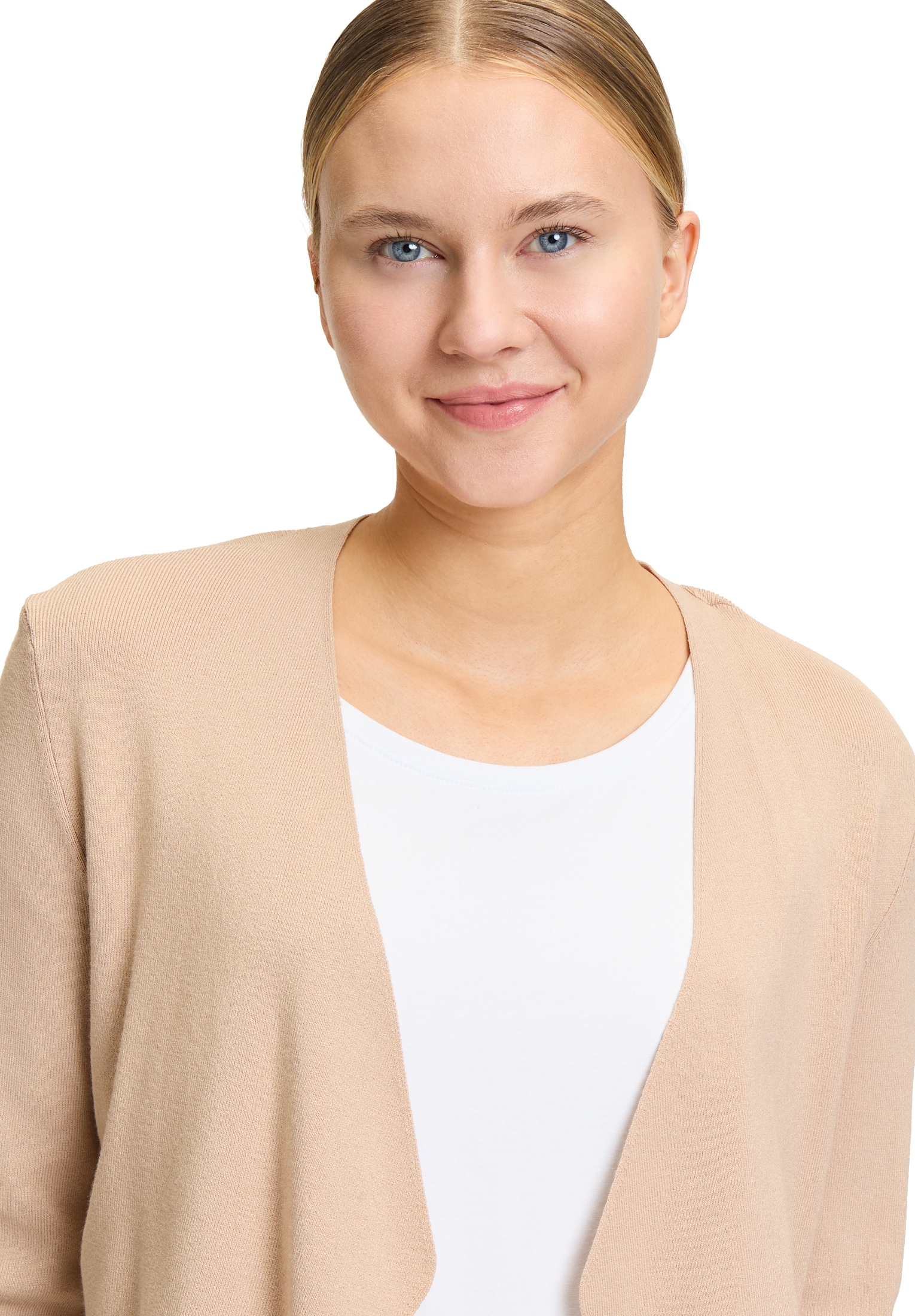 Betty&Co Strickjacke »Damen ohne Verschluss« 1 Stk. Struktur
