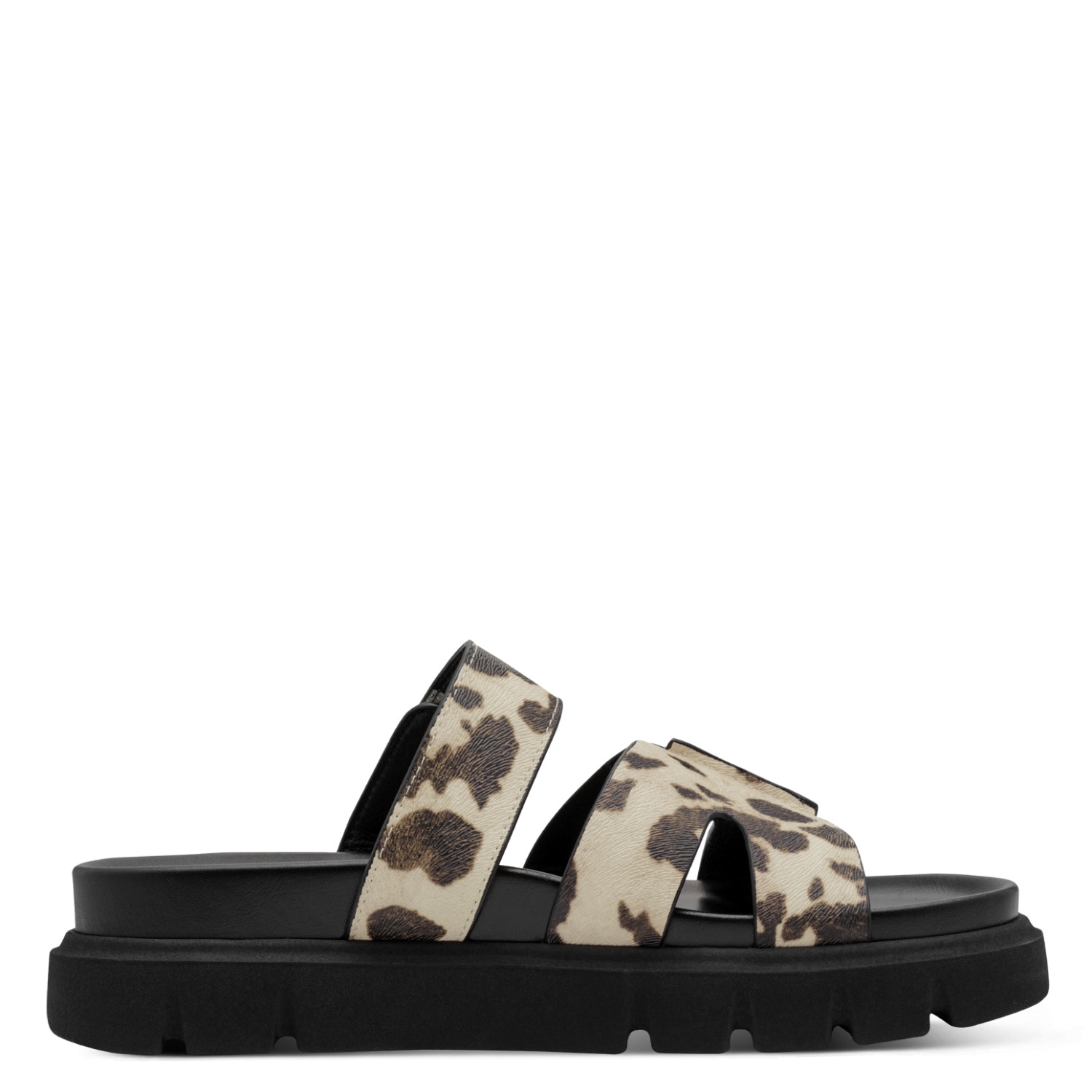 Tamaris Pantolette  Schlupfschuh, Sommerschuh mit modischer Plateausohle