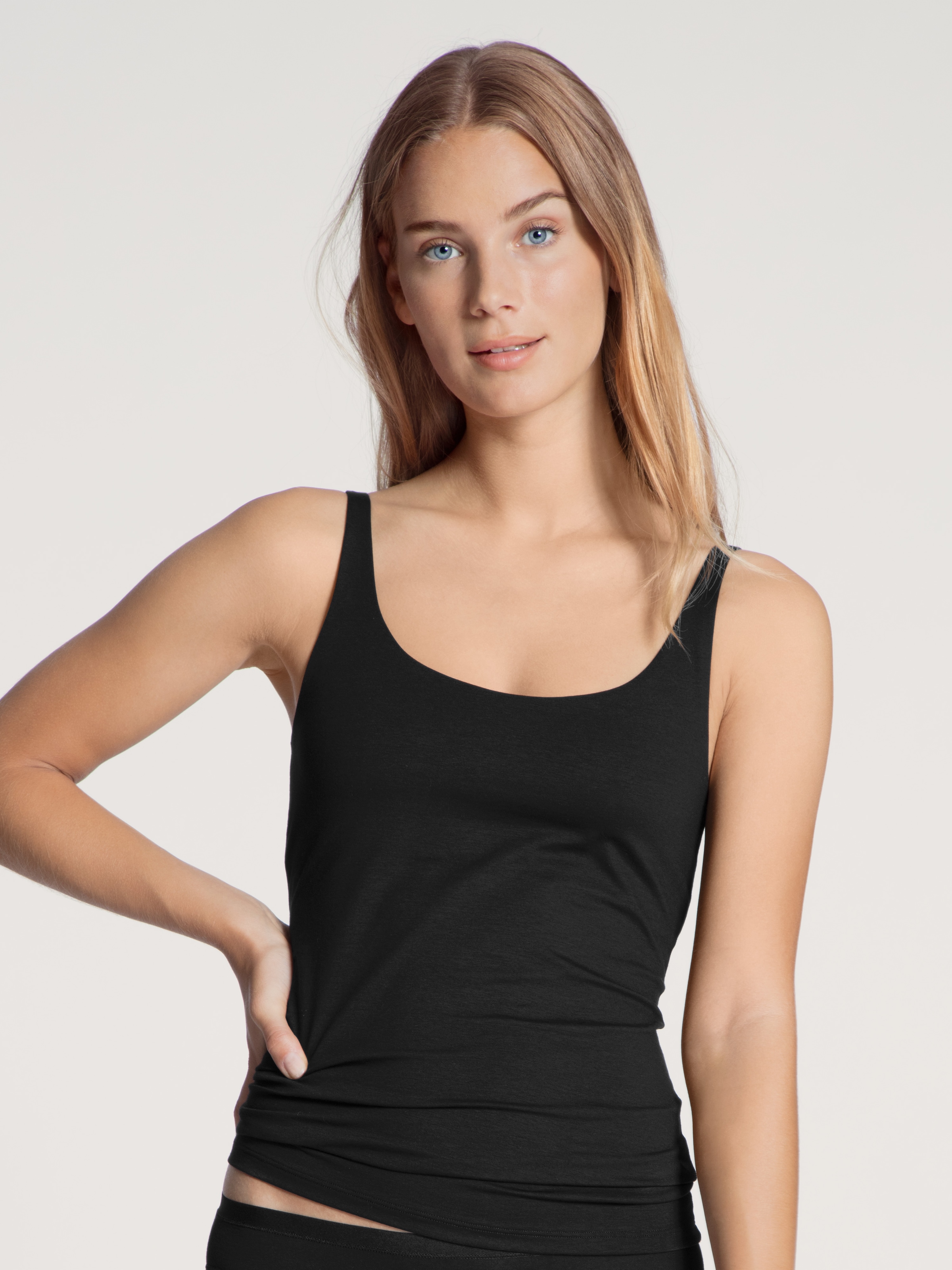 CALIDA Unterhemd "Natural Comfort", mit integriertem Bustier