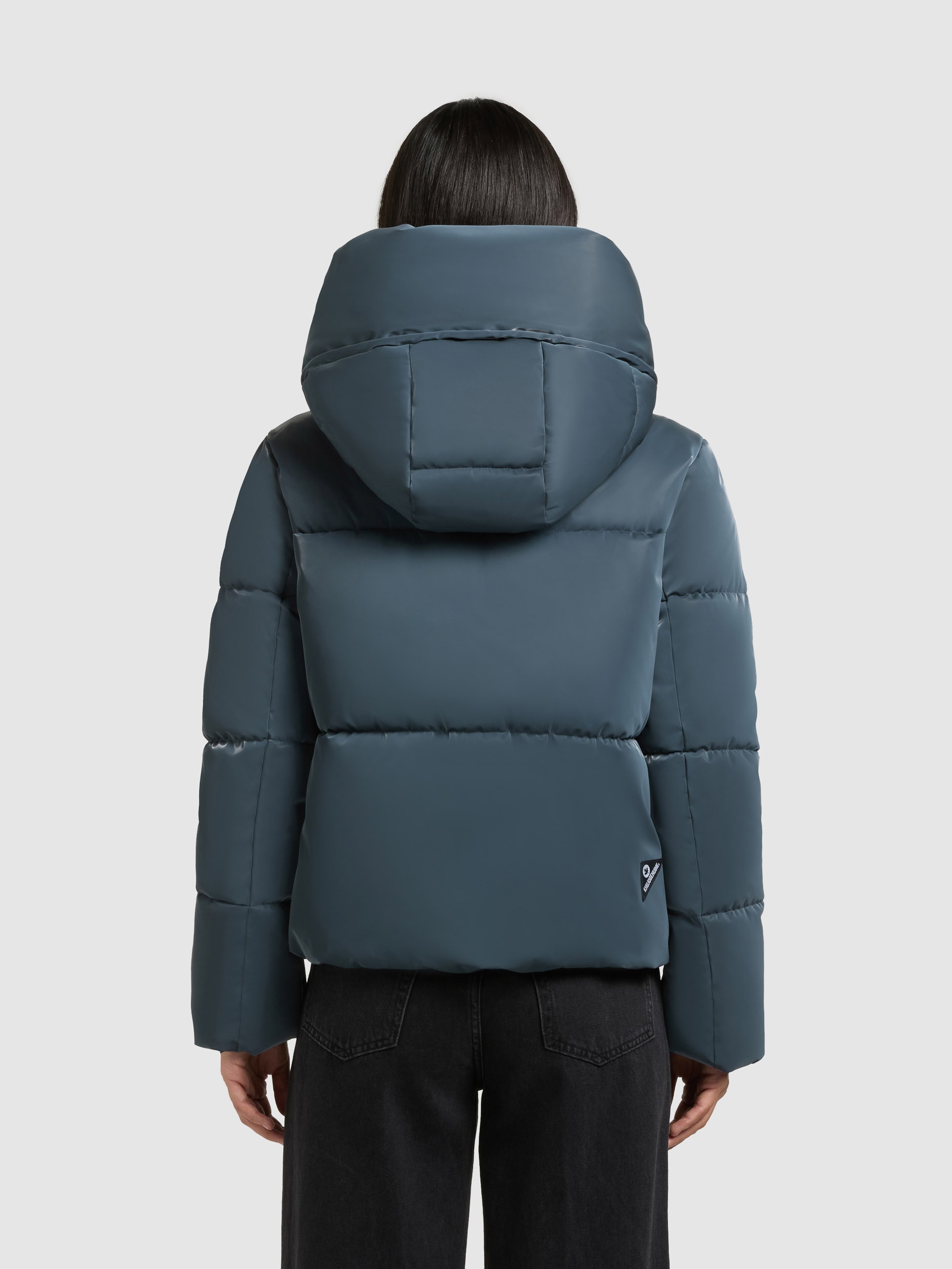 khujo Steppjacke »AUDREY SHINY« mit Kapuze