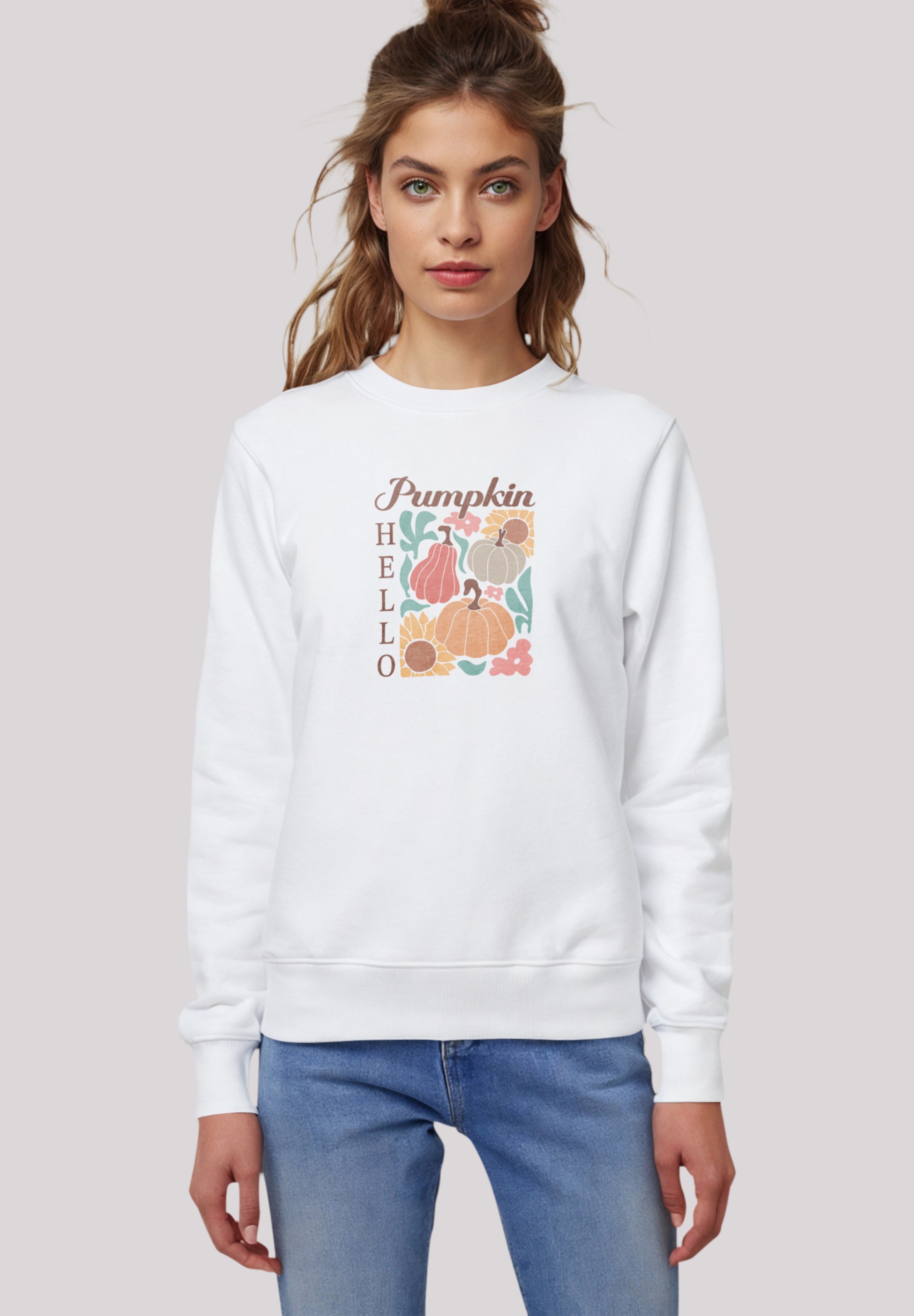 F4NT4STIC Sweatshirt "Hello Pumpkin", Premium Qualität günstig online kaufen