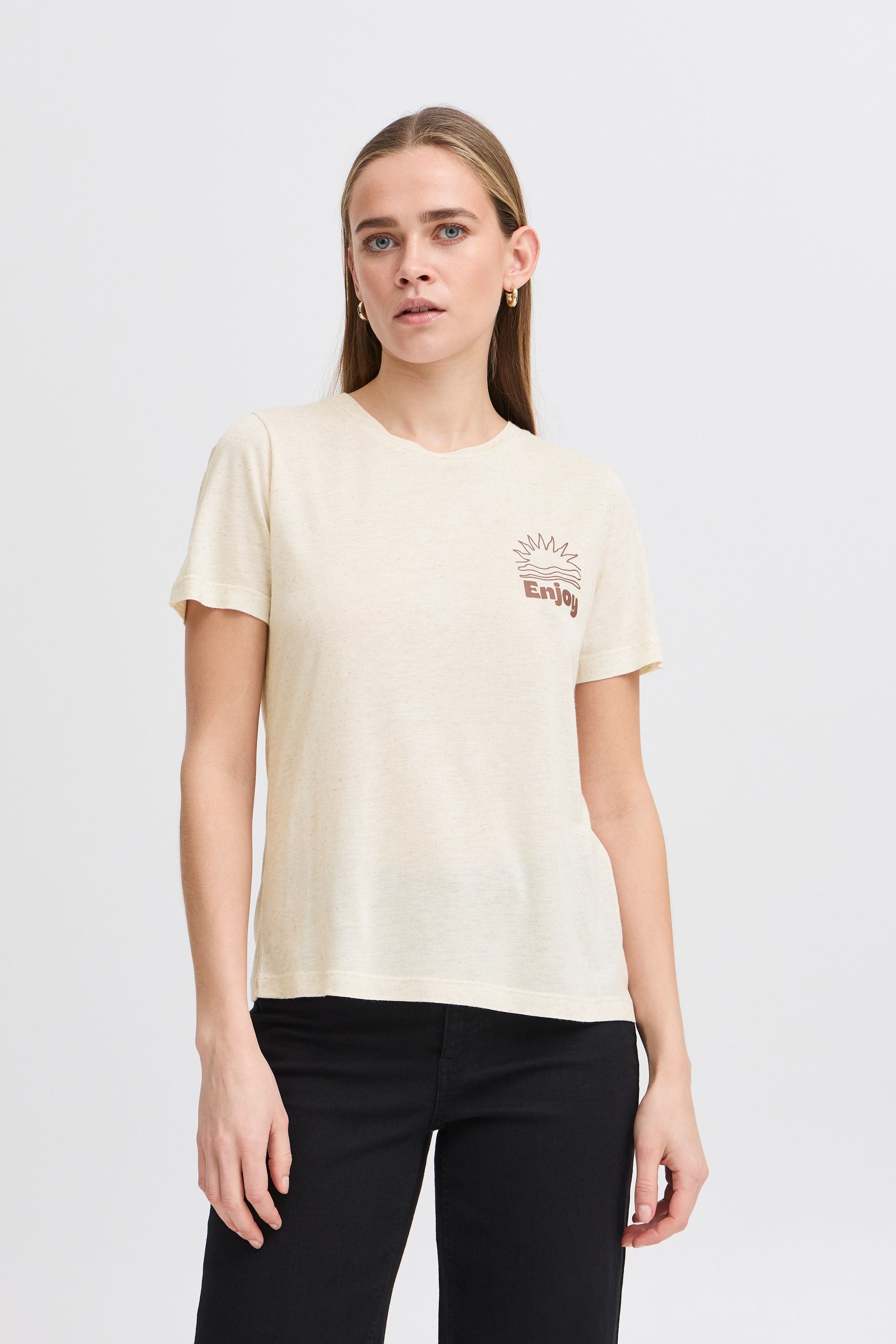 Ichi Rundhalsshirt »Rundhalsshirt IHOHANA«