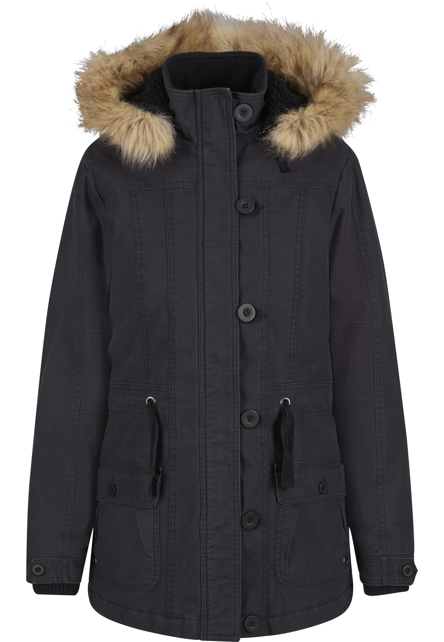 Brandit Parka "Brandit Brandit Women Nila Winterparka" 1 Stk. tlg. mit Kapuze