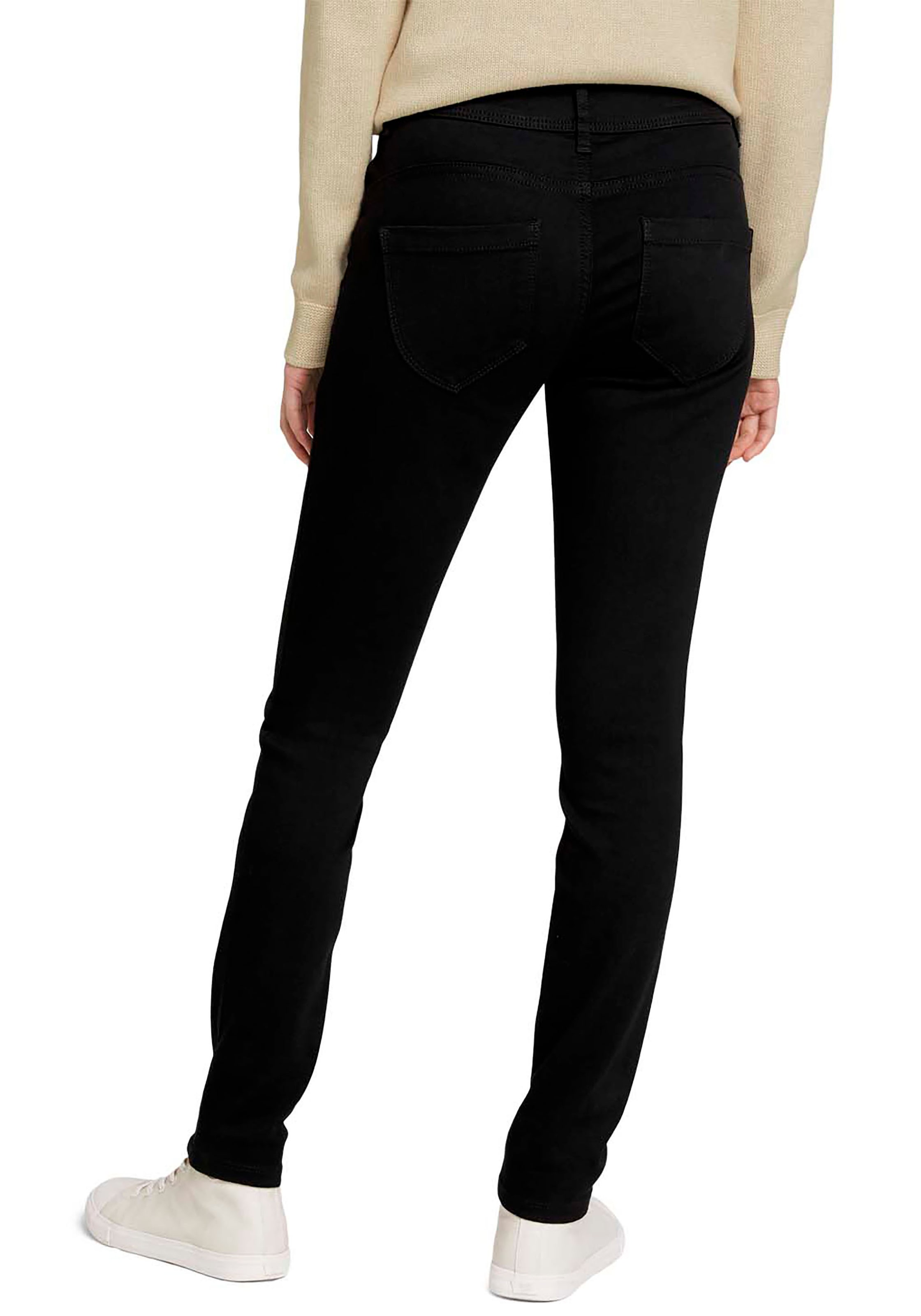 Tom Tailor Damen Jeans ALEXA - Skinny Fit - Schwarz - Black Black Denim günstig online kaufen