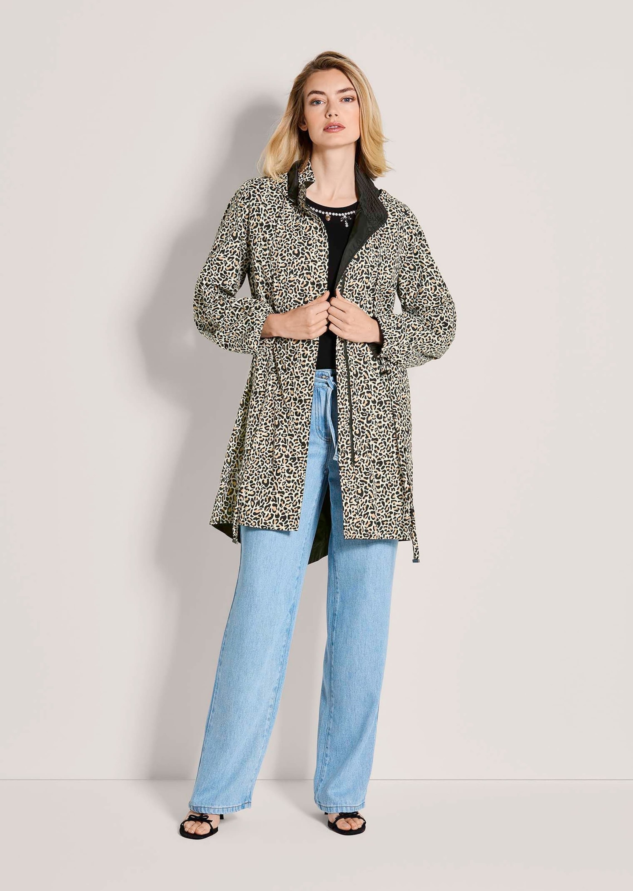 MADELEINE Langmantel "Wendemantel Übergangsmantel mit Kapuze" Wendemantel günstig online kaufen