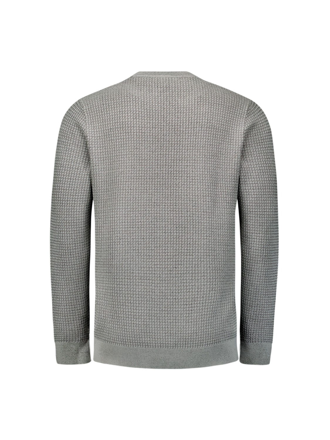 NO EXCESS Rundhalspullover »No Excess Zweifarbiger Rundhals-Pullover«
