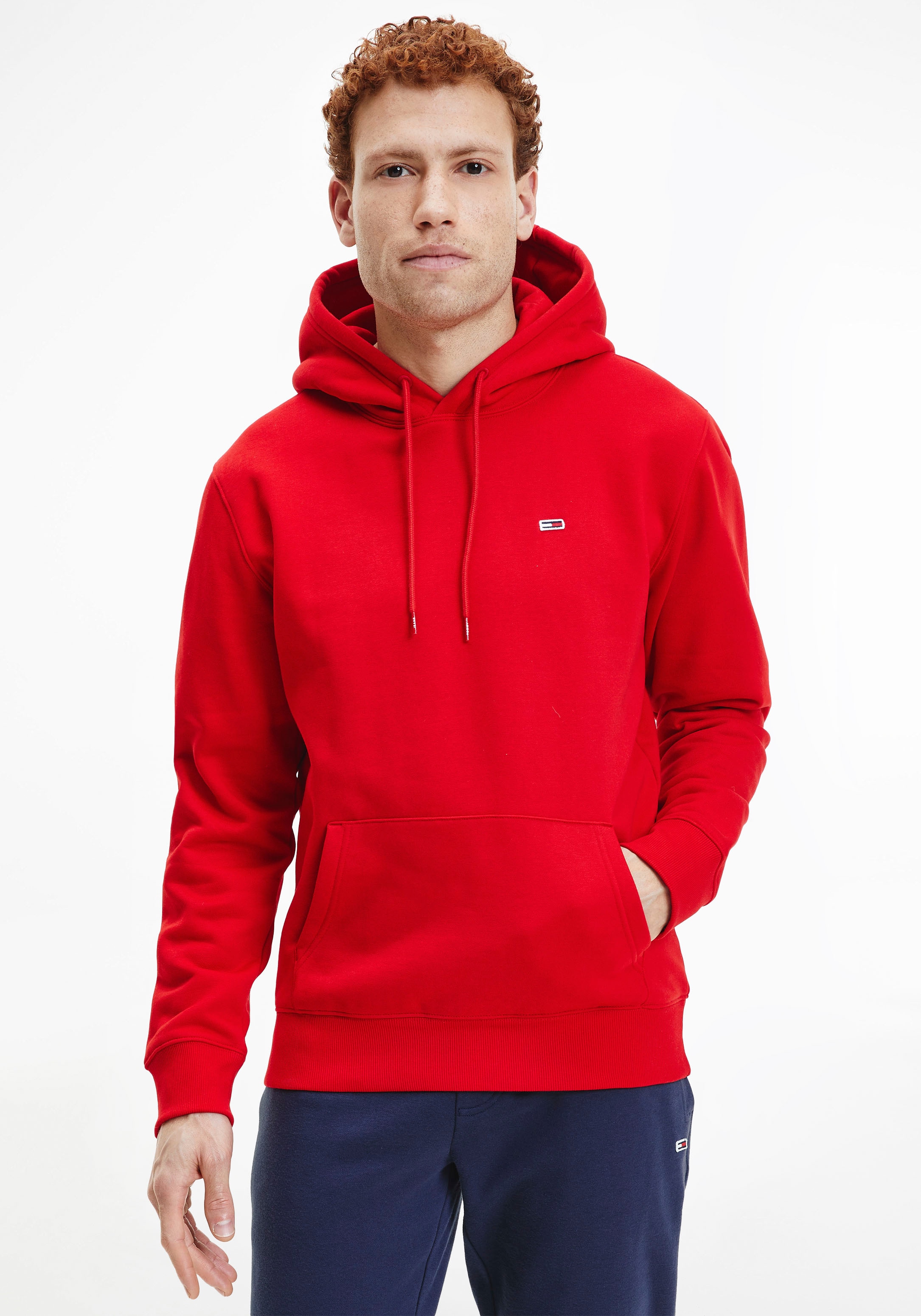 Tommy Jeans Kapuzensweatshirt "TJM REGULAR FLEECE HOODIE", mit wärmend weicher Innenseite