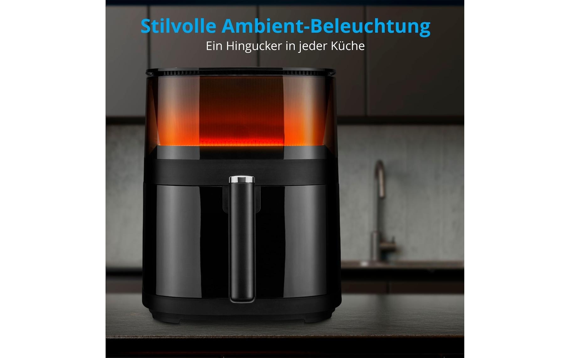 Medion® Heißluftfritteuse »MD 11780 5 l, Schwarz« 1500 W
