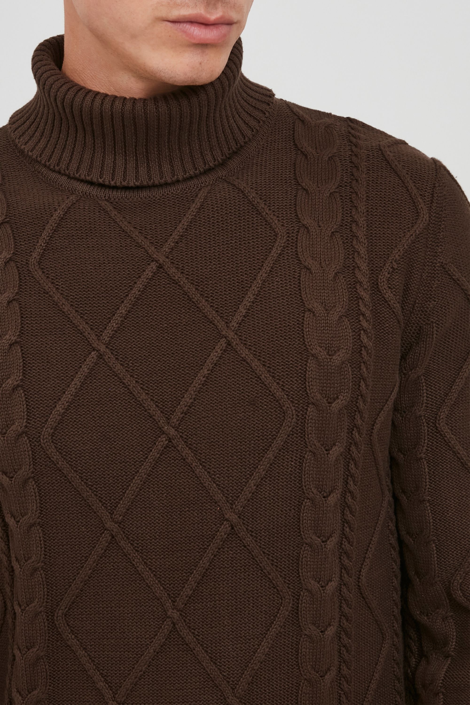 !Solid Strickfleece-Pullover »Strickpullover SDTerence«