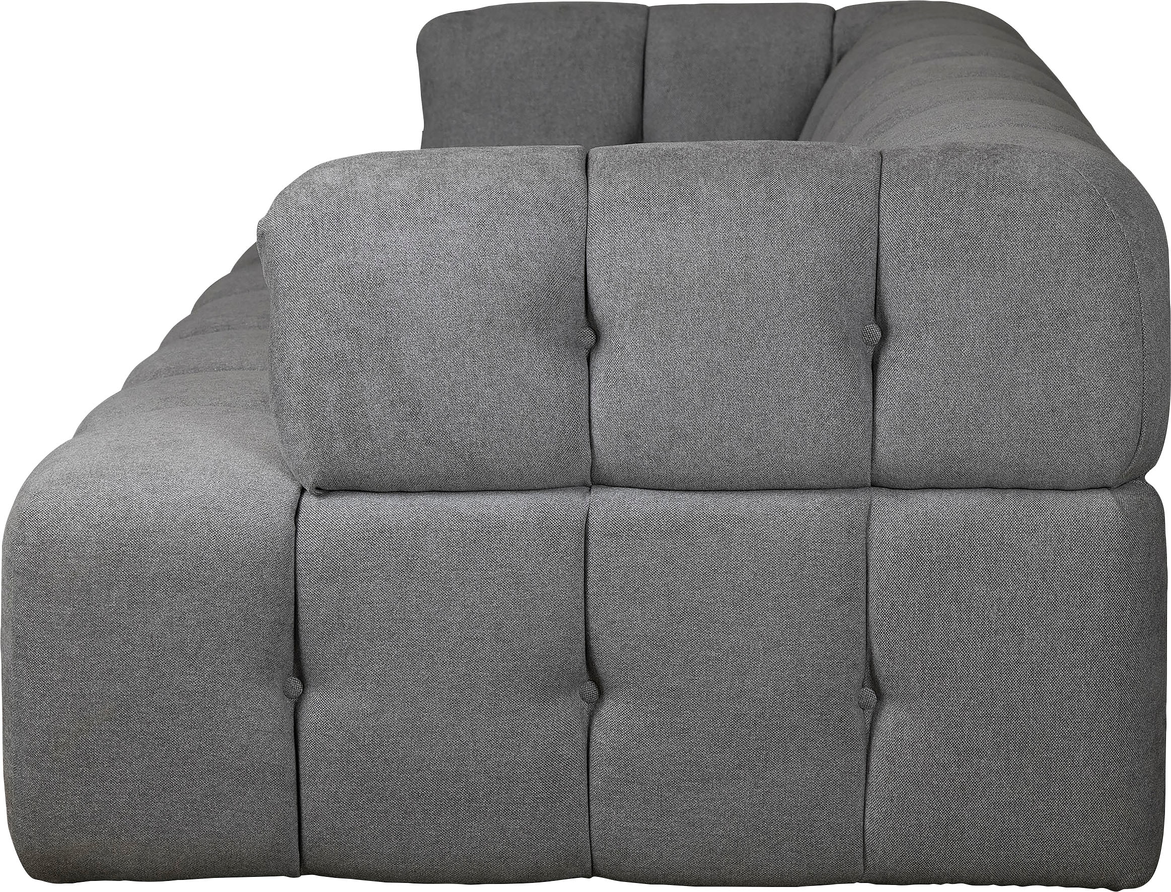 Home affaire 3-Sitzer »APERIRE Design-Sofa, moderne Steppung, Breite 225 cm« mit Wellenunterfederung, gemütlich und modern, komfortables Sitzgefühl