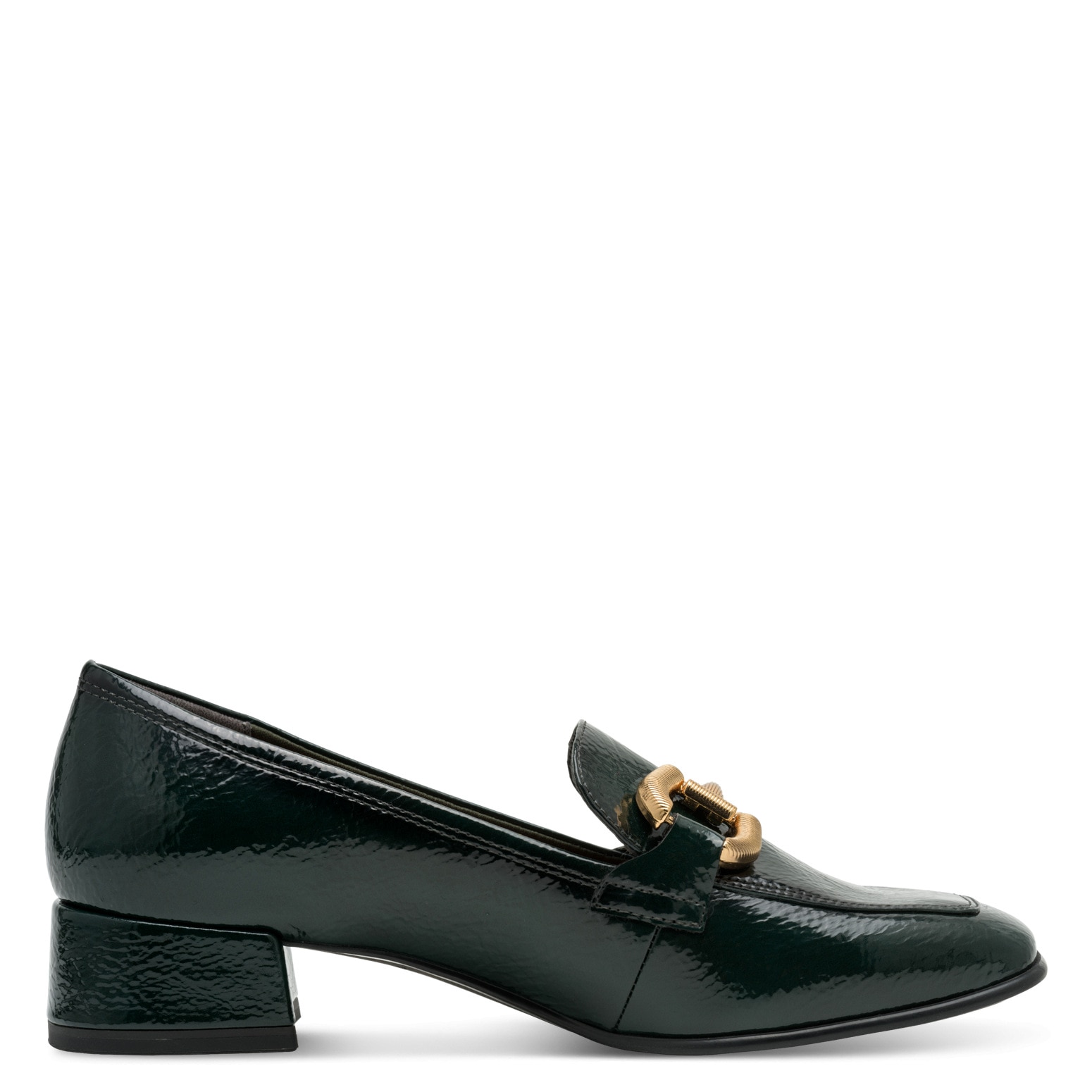 Tamaris Slipper, Blockabsatz, Pumps, Businessschuh mit modischer Zierspange