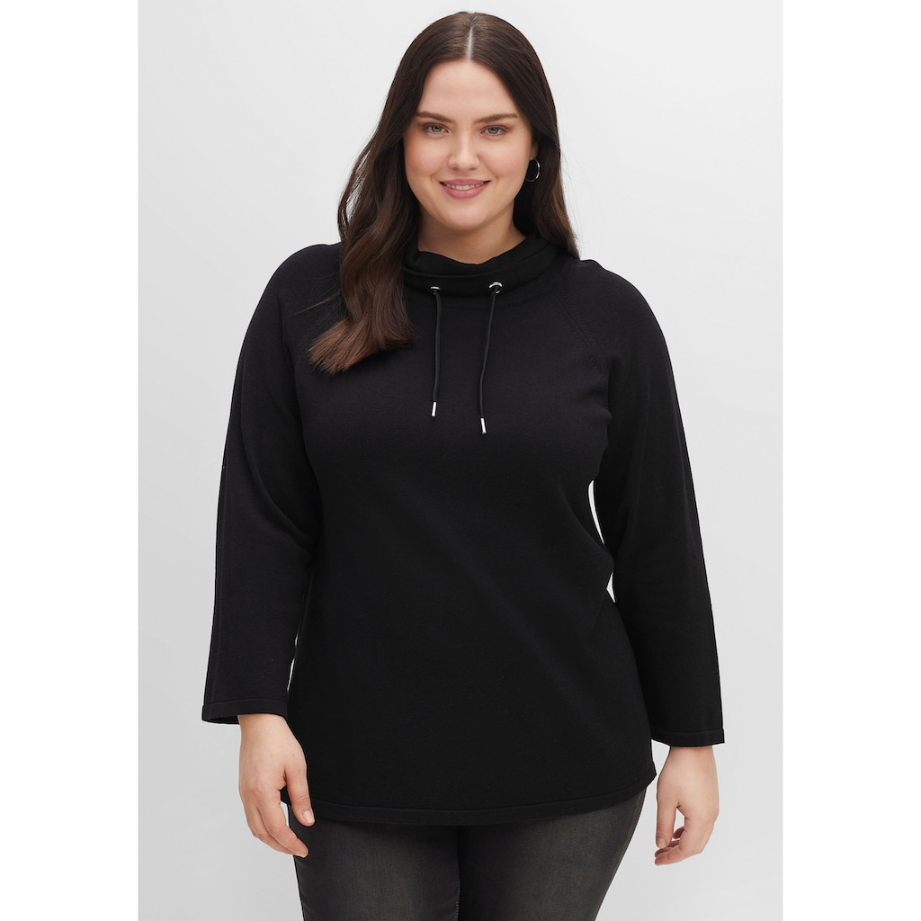 Sheego 3/4 Arm-Pullover »Große Größen«